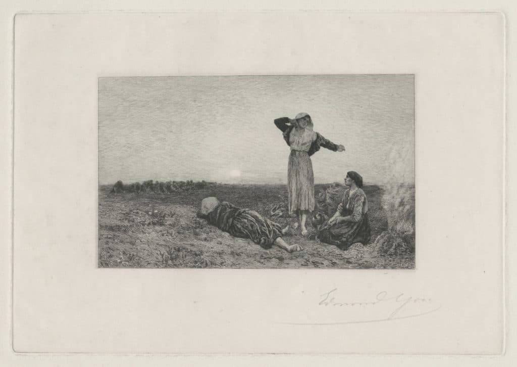 Yon – Coucher de soleil