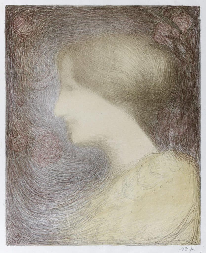 Aman-Jean – Portrait de Mademoiselle Moreno