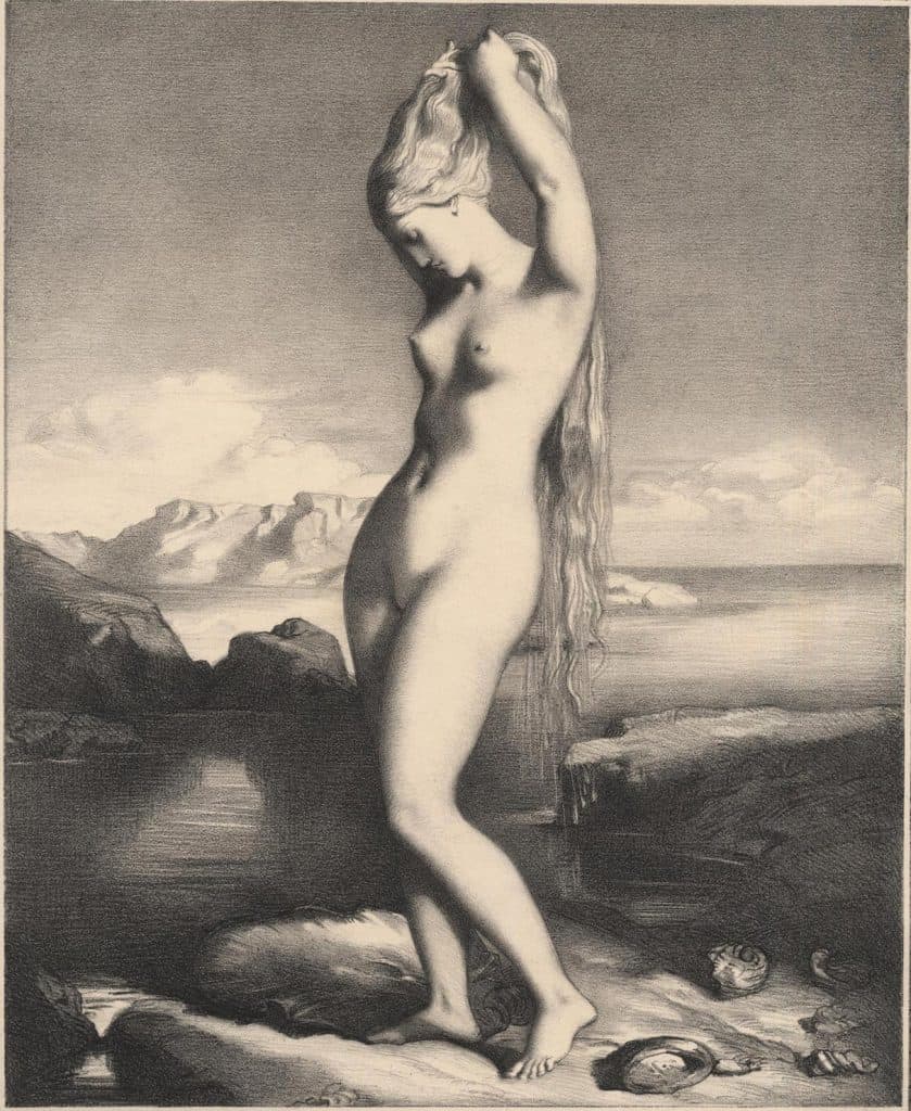 Chassériau – Venus anadyomène