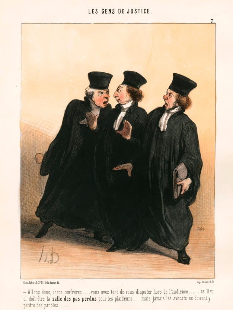 Daumier – Allons donc chers confrères…