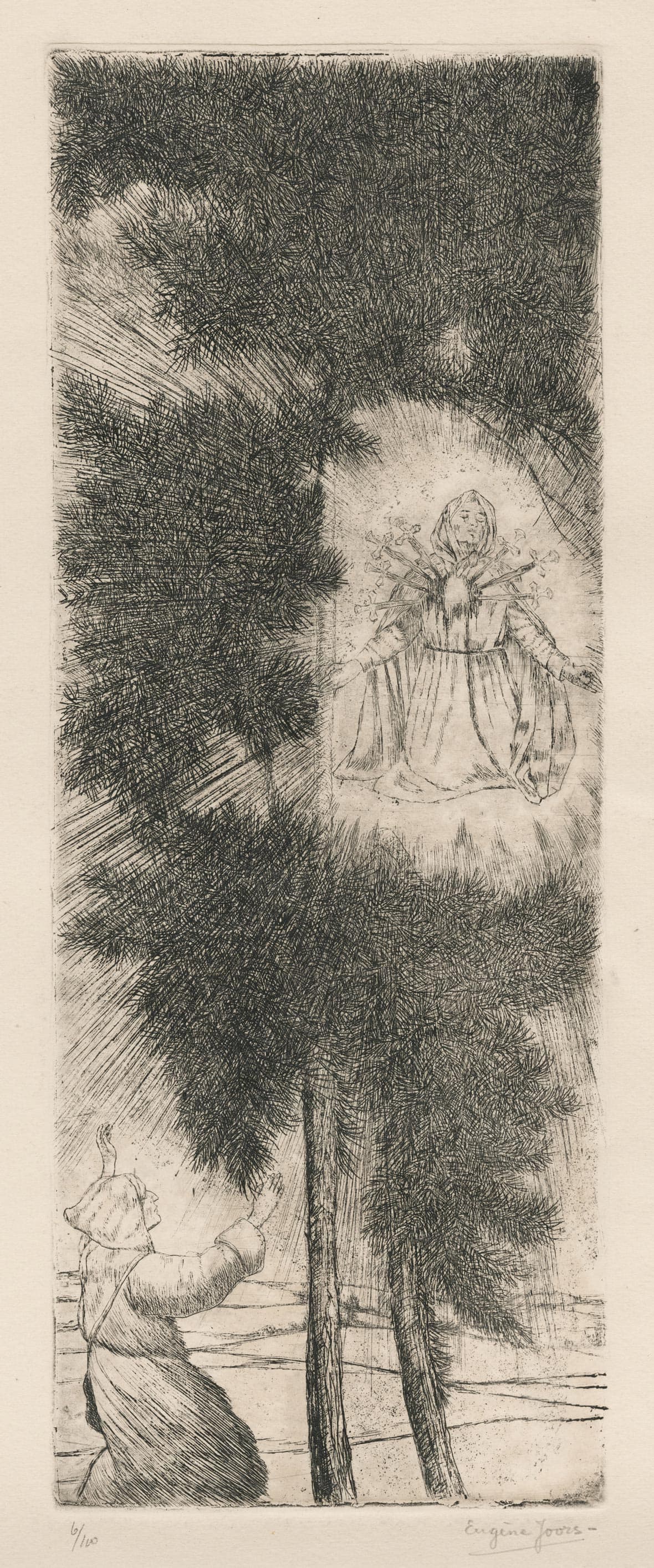 Apparition de la Vierge aux sept douleurs