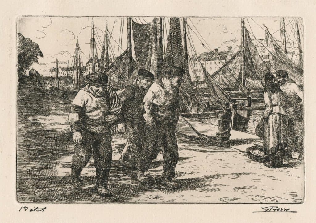 Pierre – Pêcheurs au port