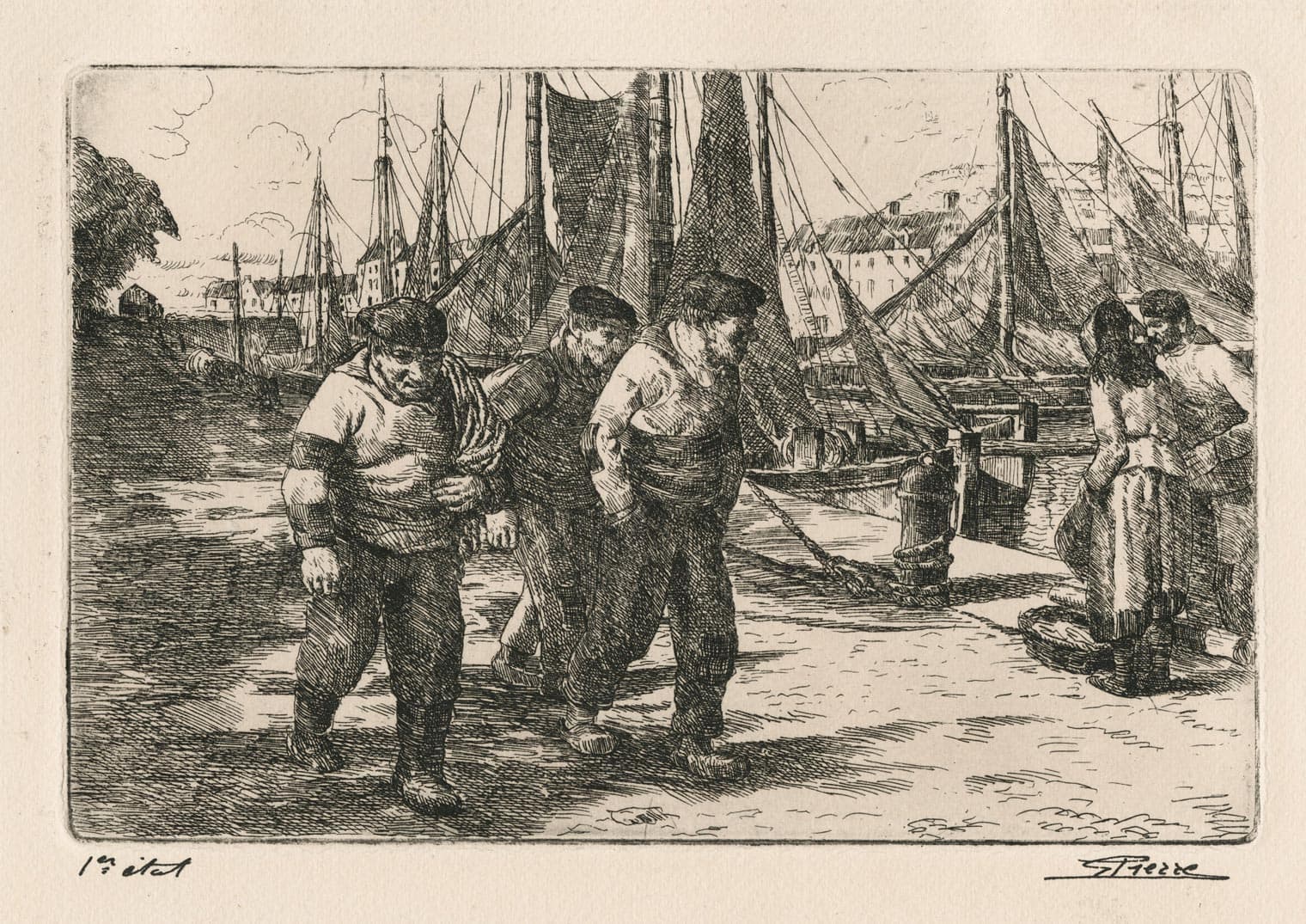 Fishermen in the Harbour