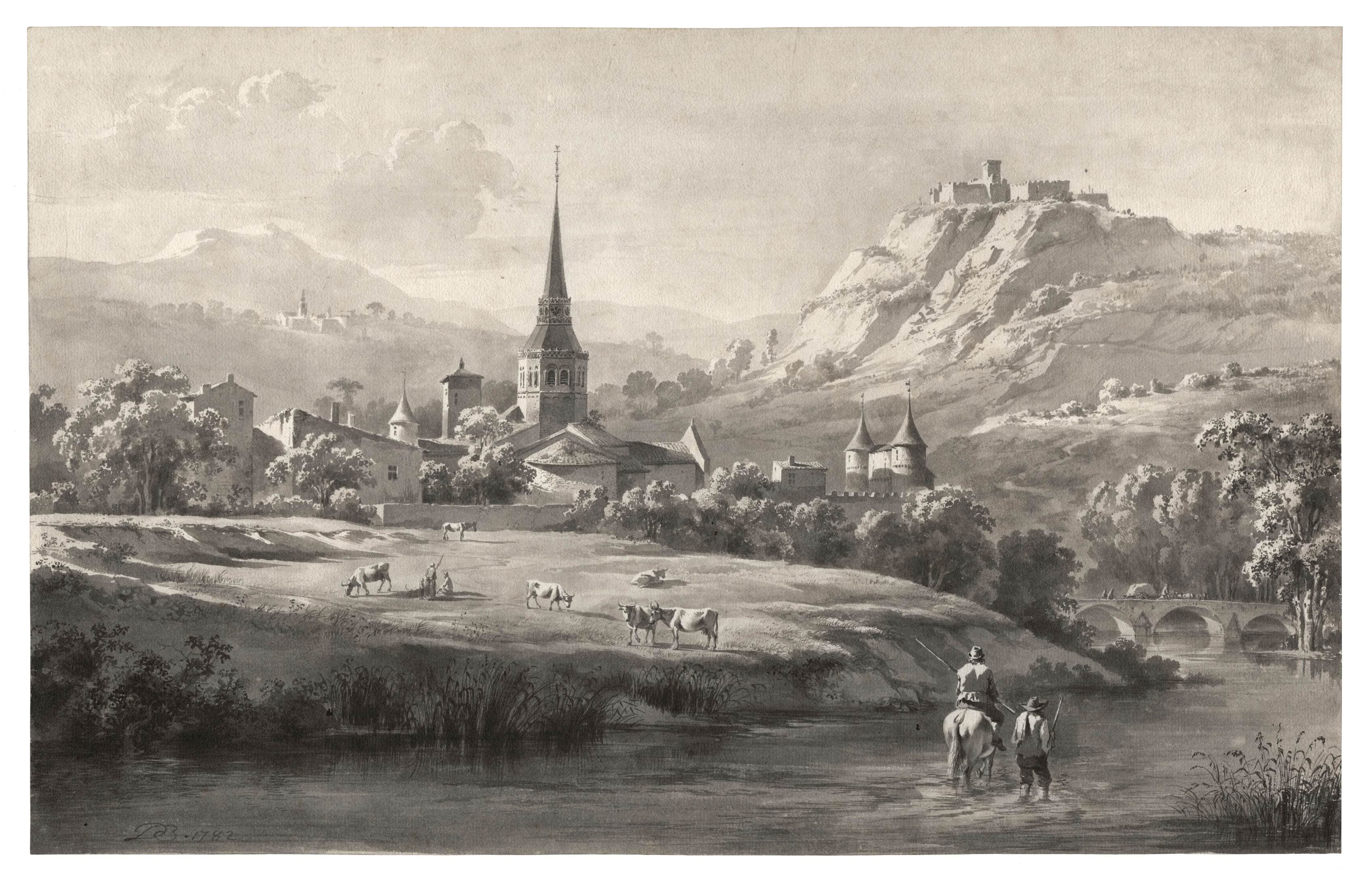 Vue de Savigny (Rhône)