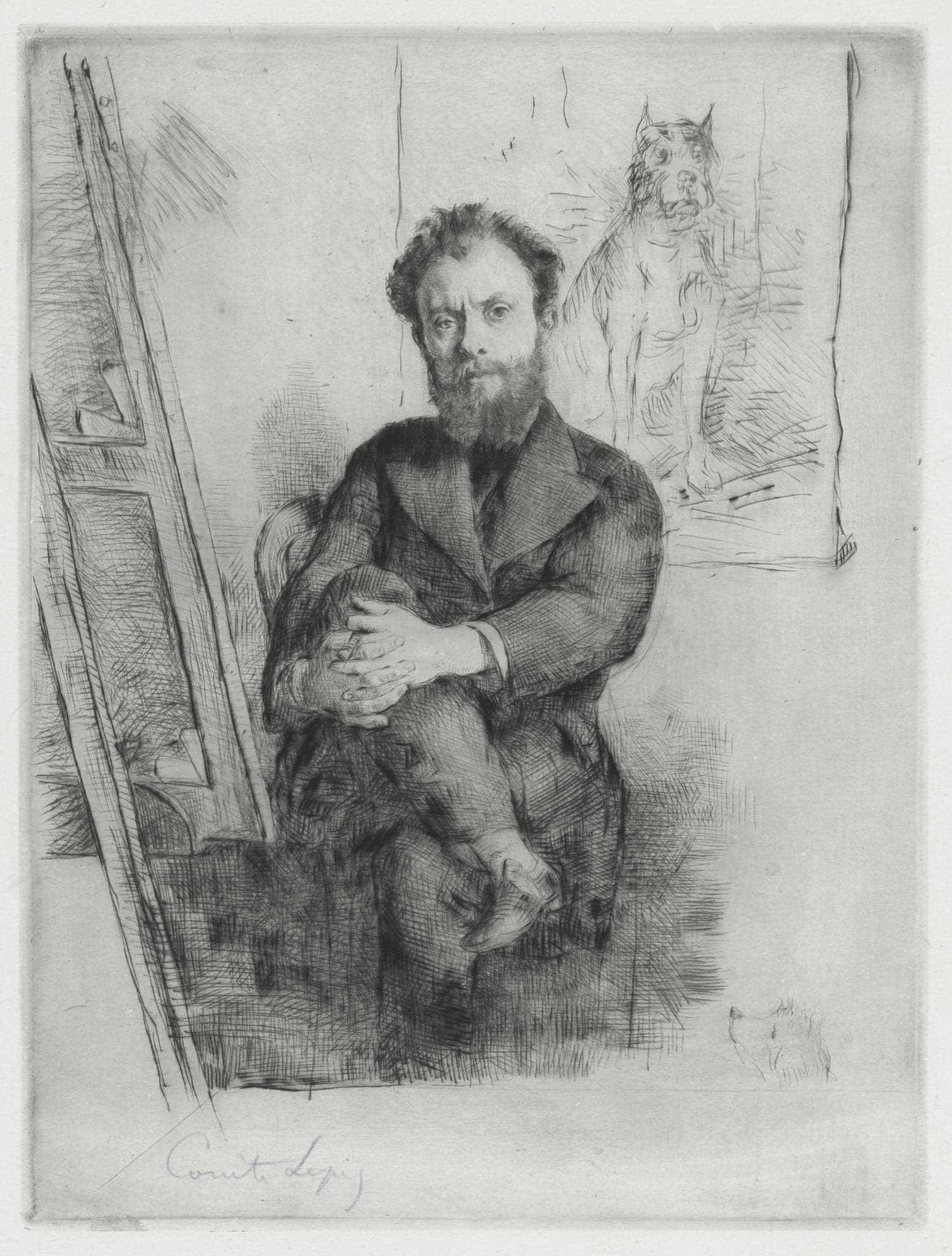 Le Comte Lepic (artist), grande planche