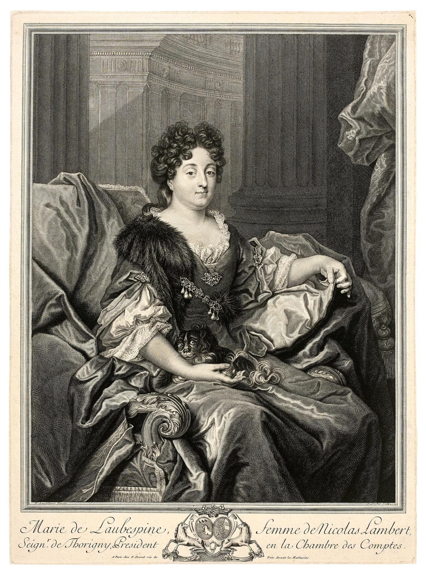 Portrait of Marie de l’Aubespine