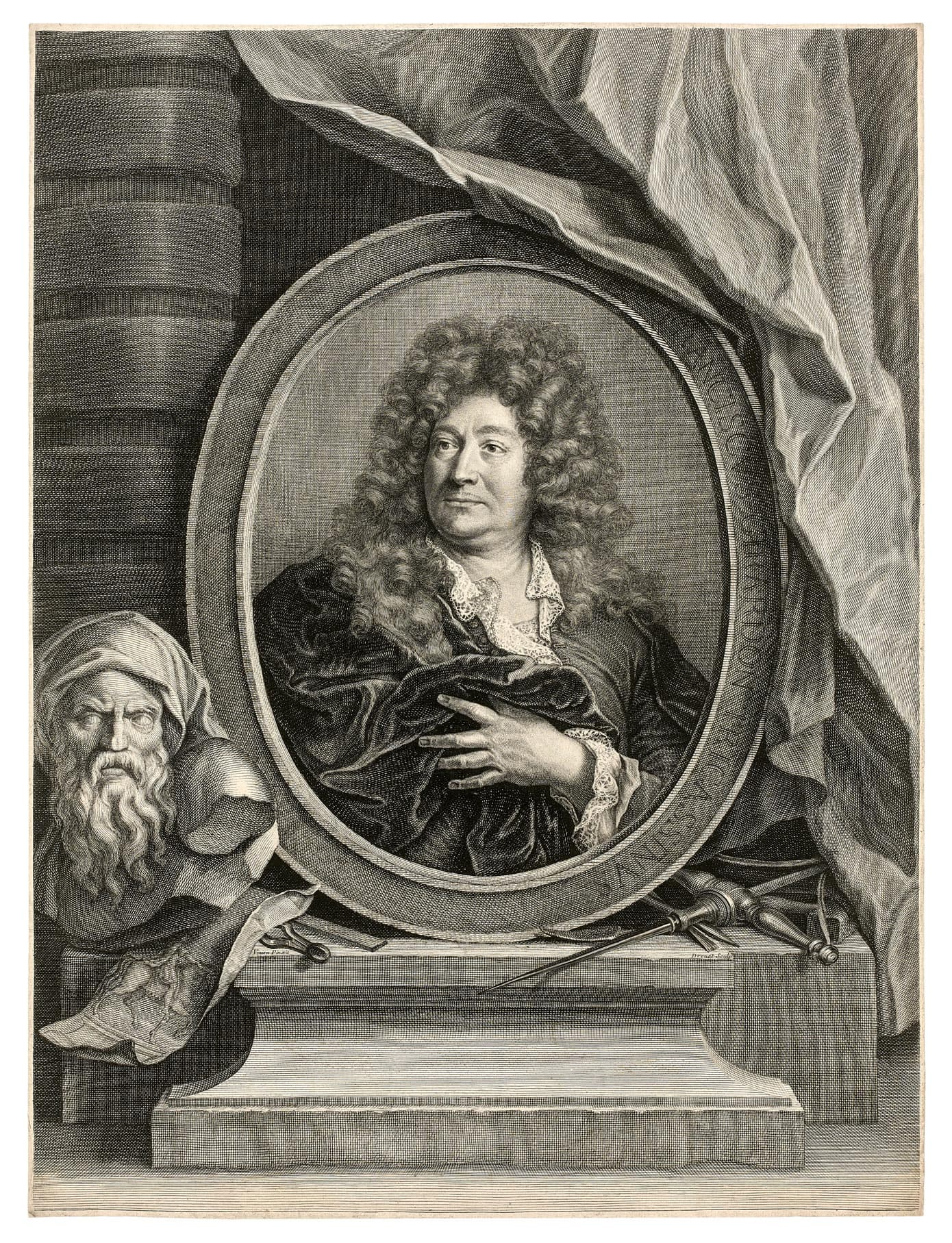 Portrait de François Girardon, sculpteur