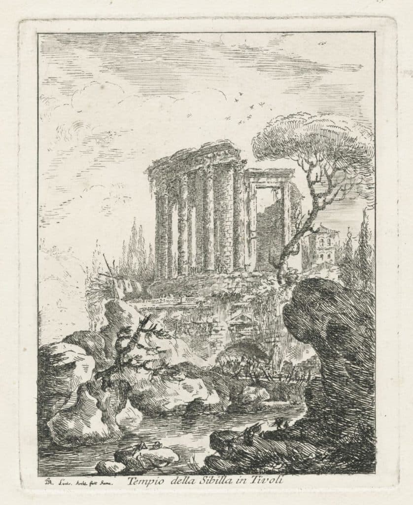 Louis – Tempio della Sibilla in Tivoli