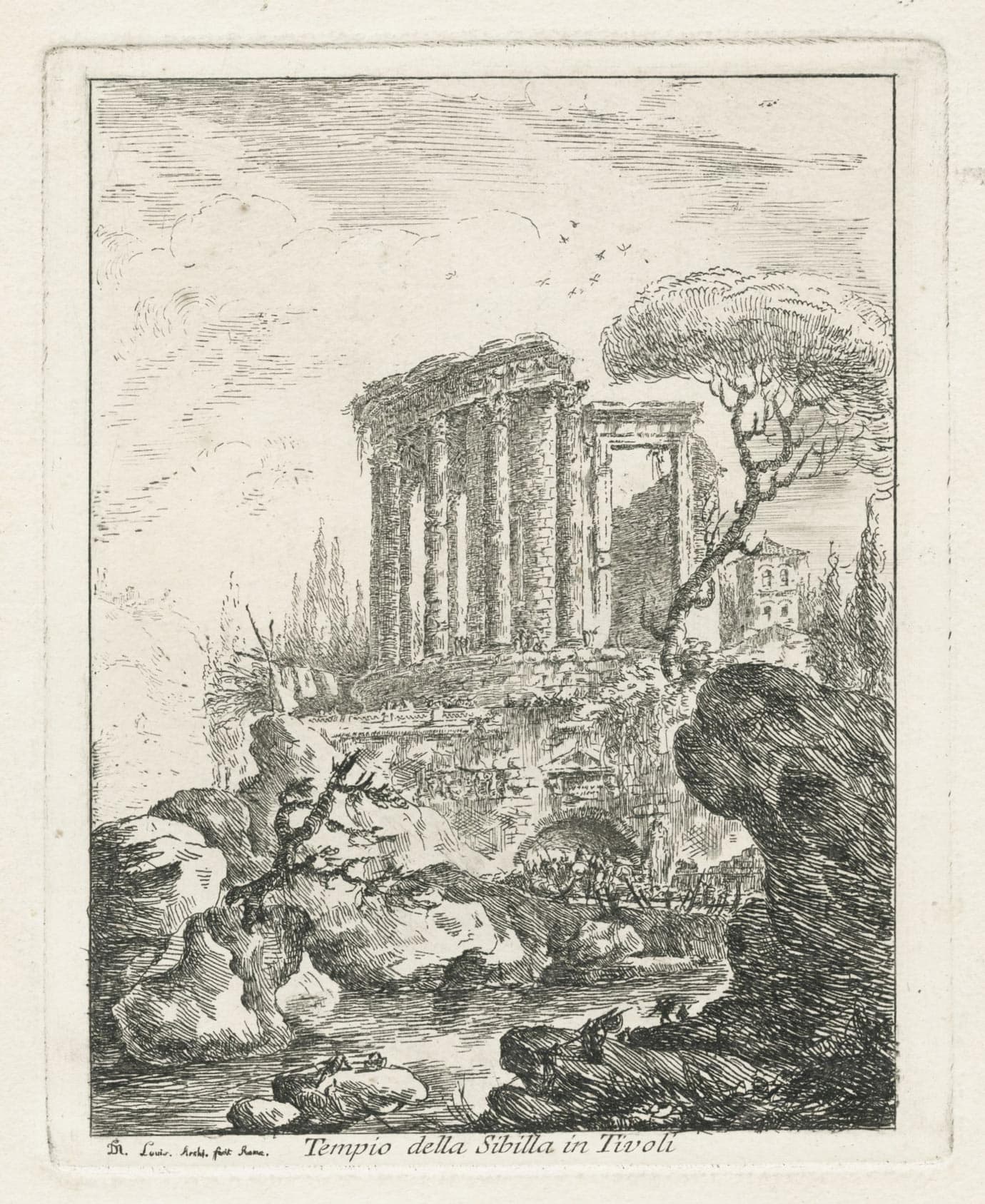 Tempio della Sibilla in Tivoli