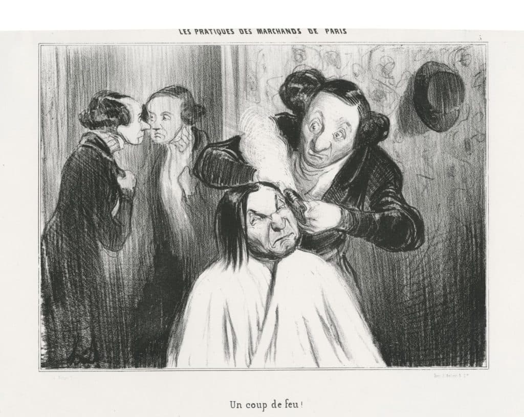 Daumier – Un coup de feu !