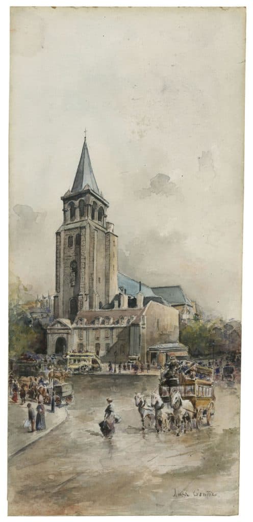 Gautier – La place St-Germain-des-Prés