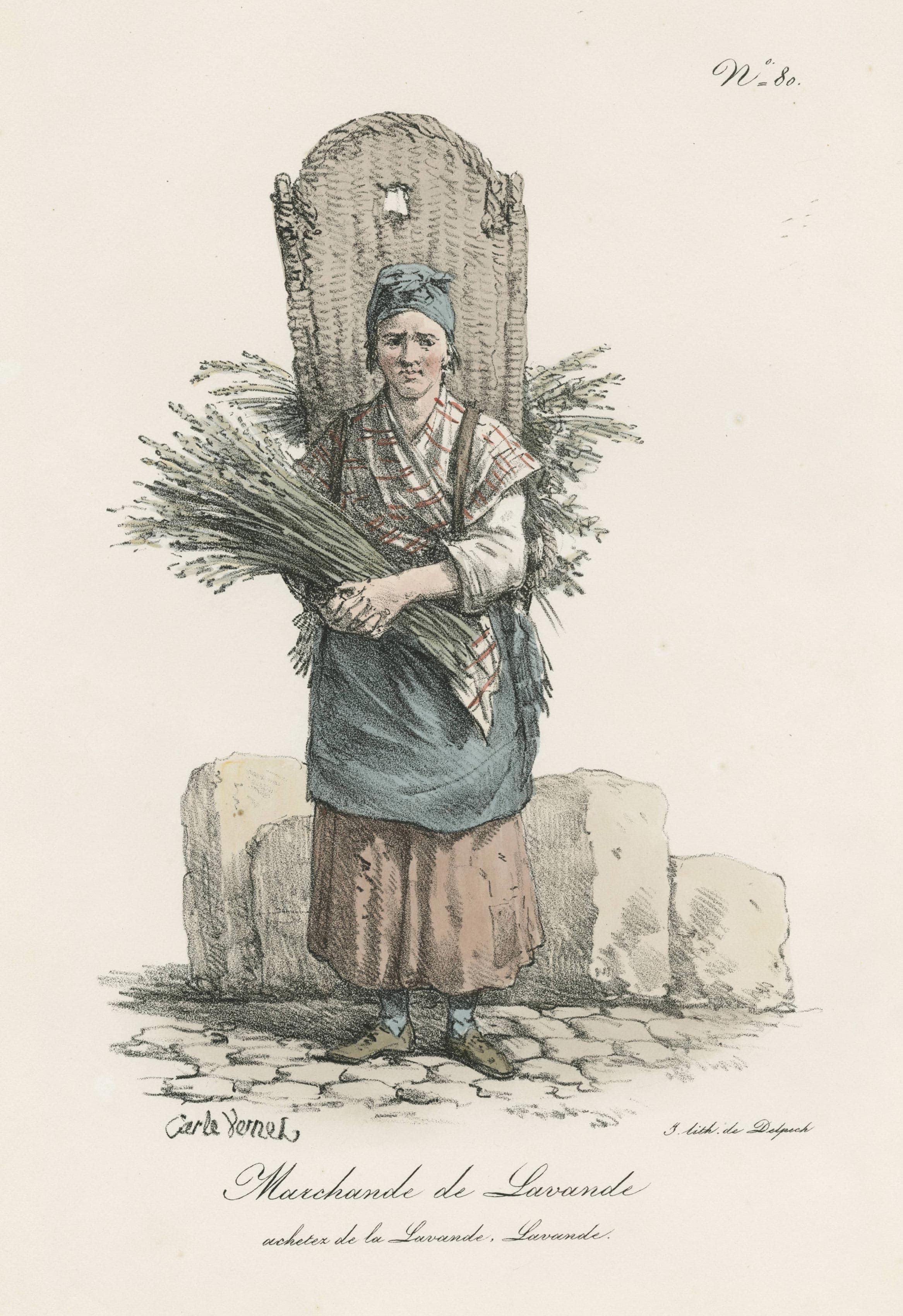 Marchande lavande (lavender seller)