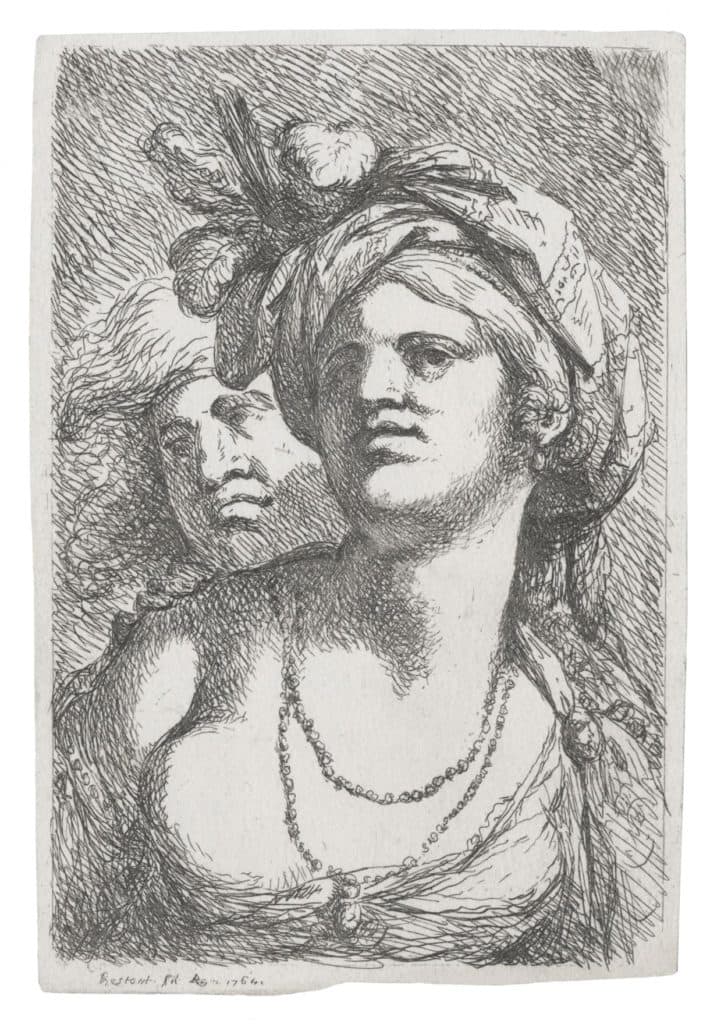Restout (Jean-Bernard) – La Femme au turban