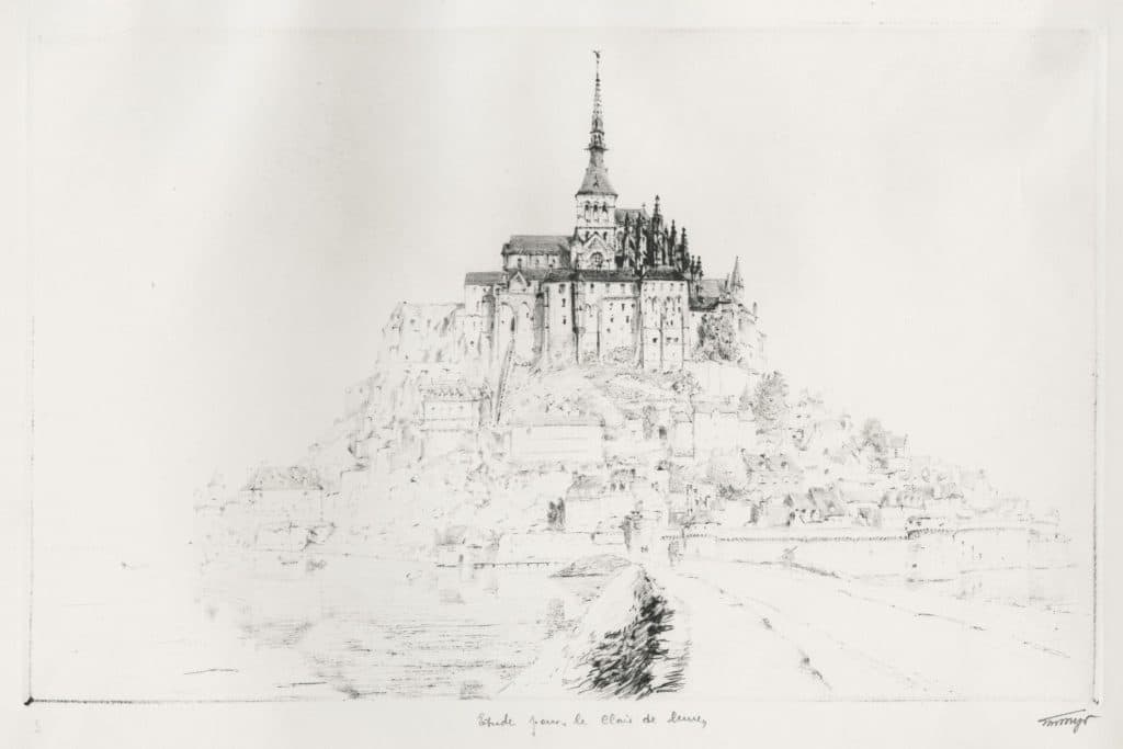 Myr – Étude pour le clair de lune (Mont-Saint-Michel)