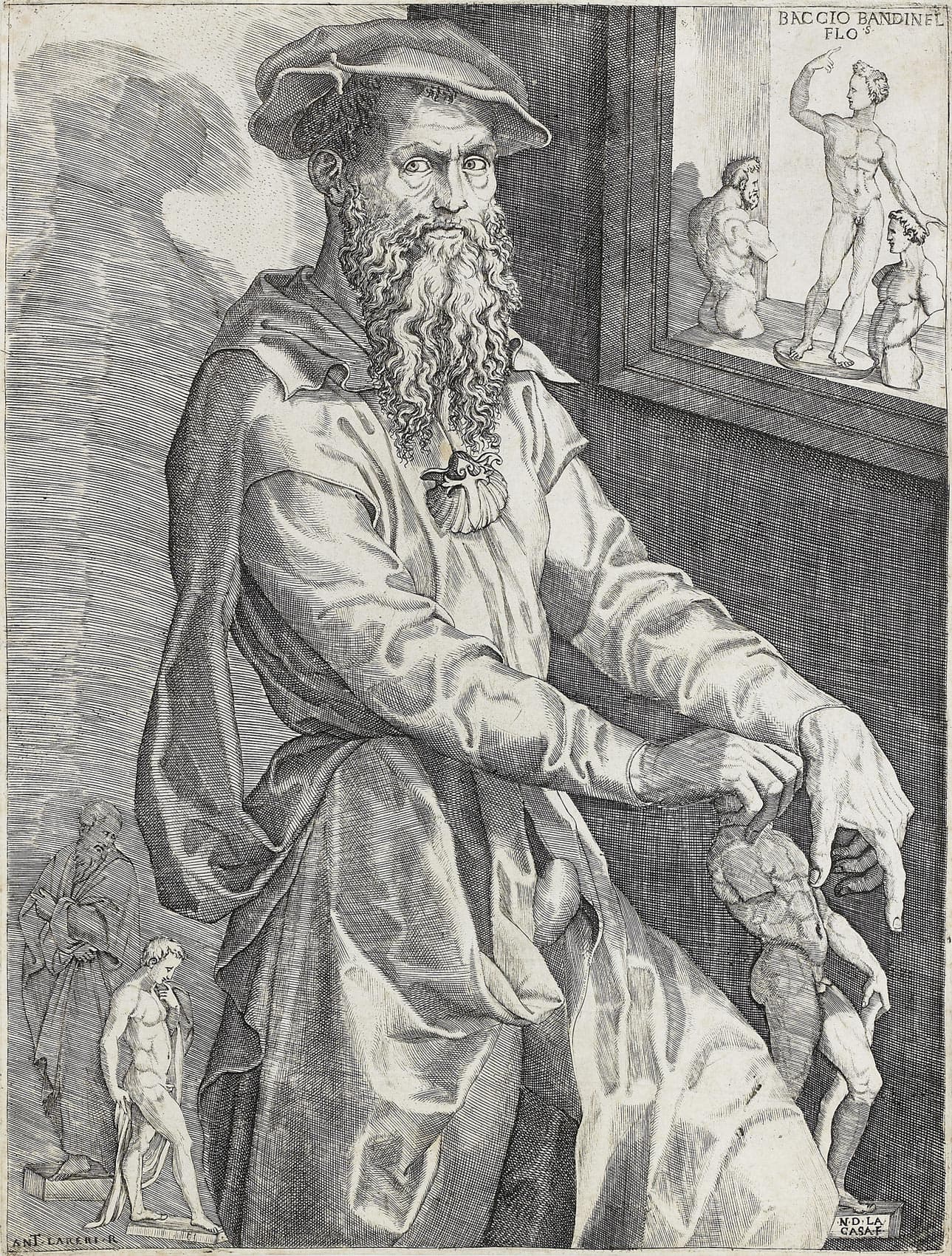 Autoportrait de Baccio Bandinelli