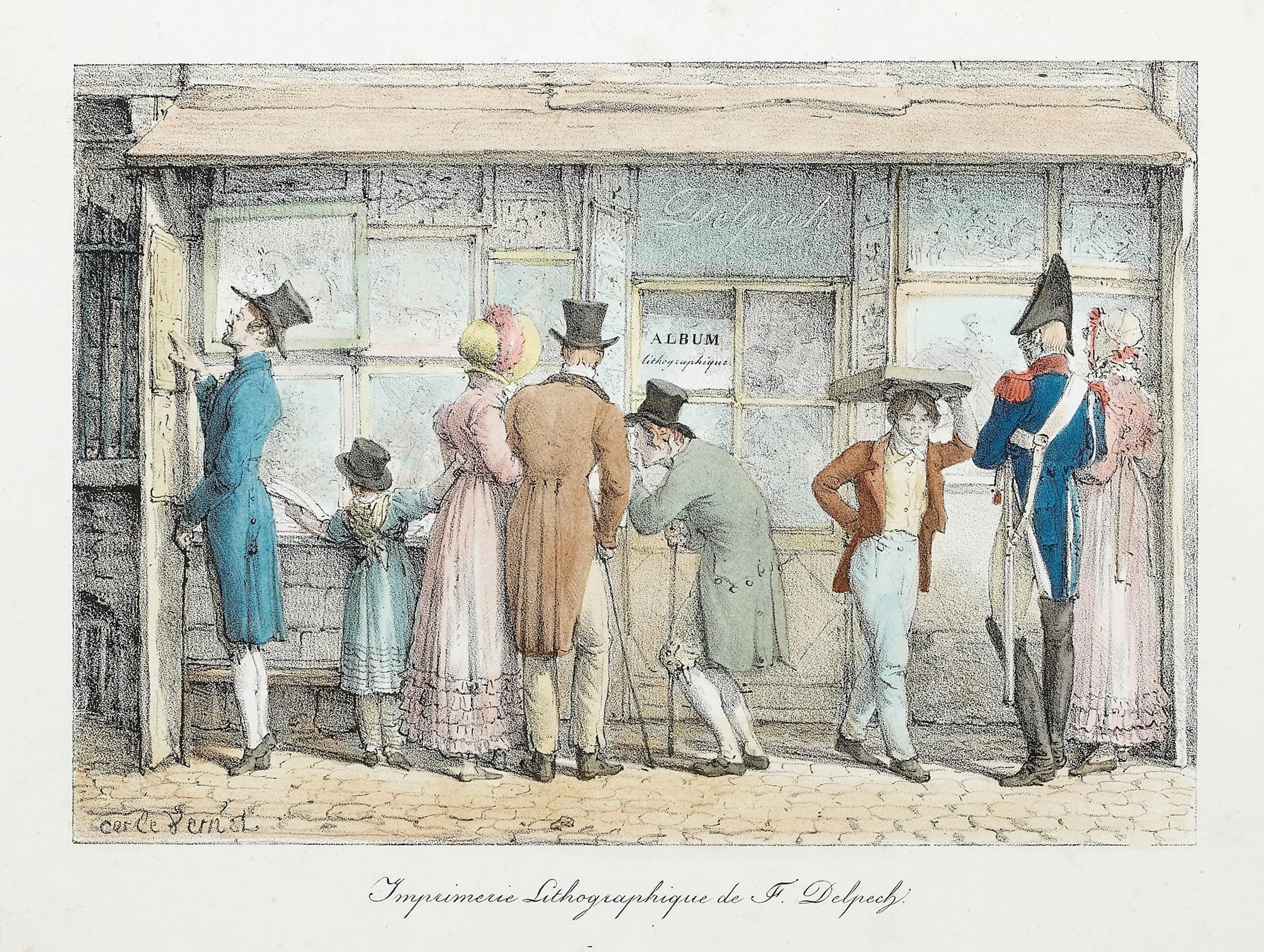 Imprimerie lithographique de F. Delpech