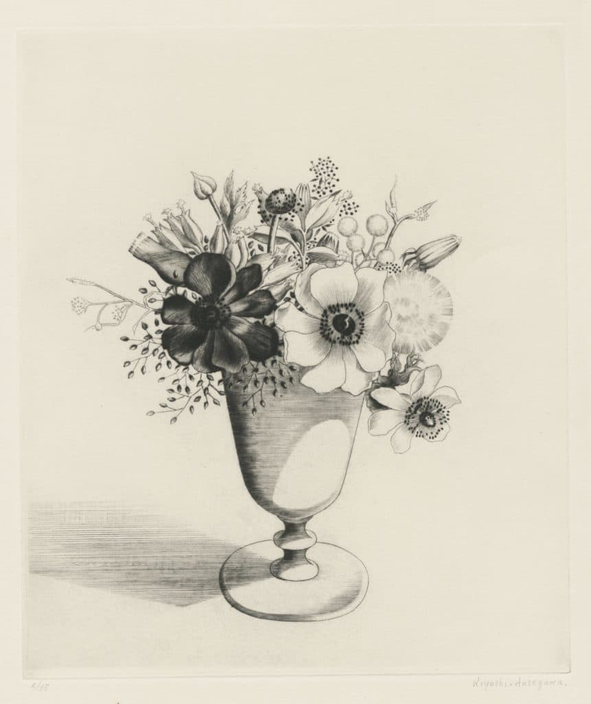 Hasegawa – Anémones et fleurs des champs