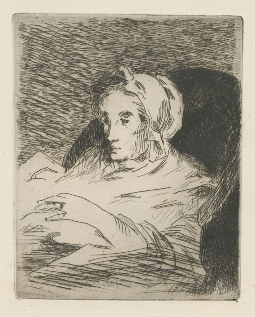 Manet – La convalescente