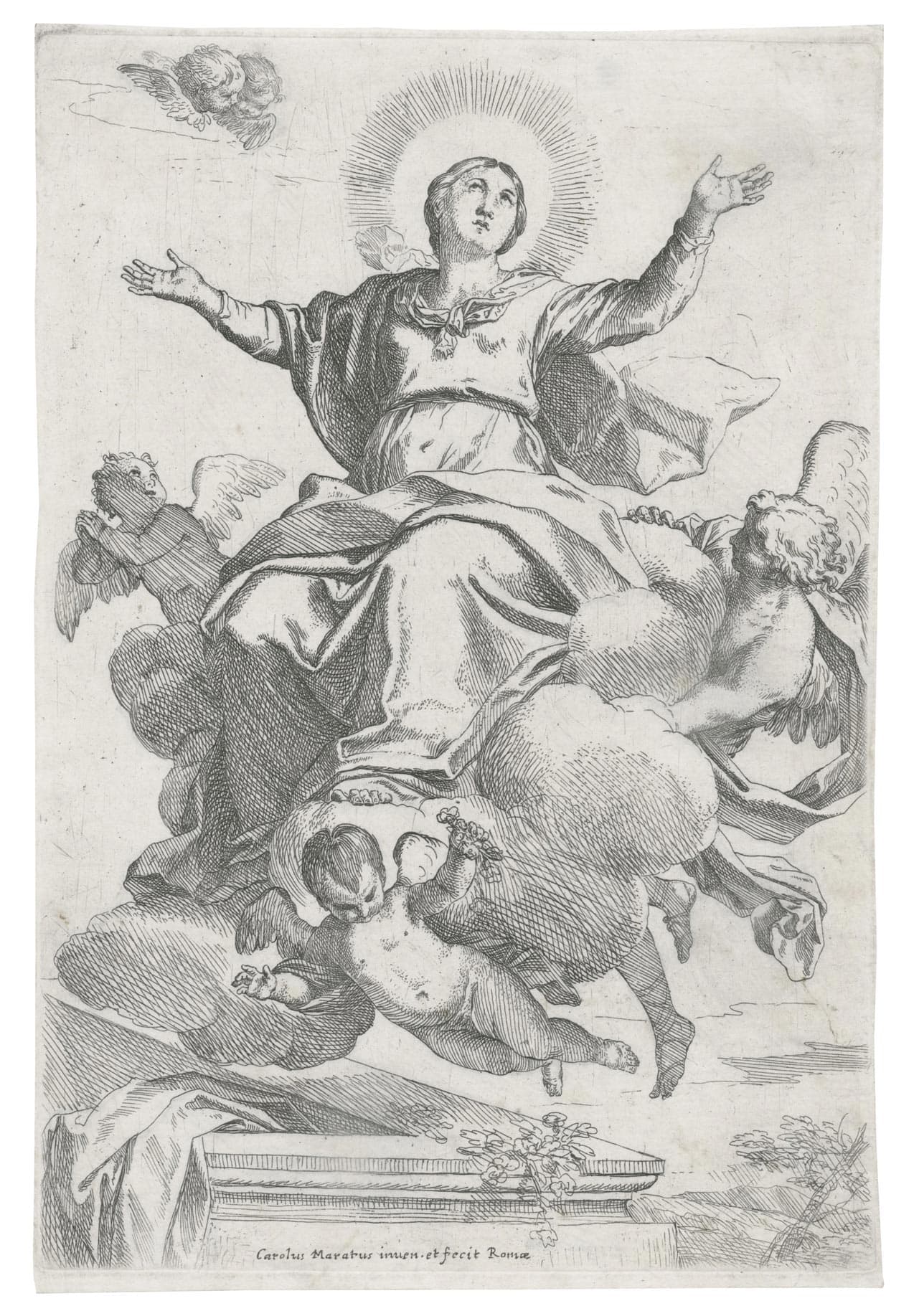 The Ascension of the Virgin Mary