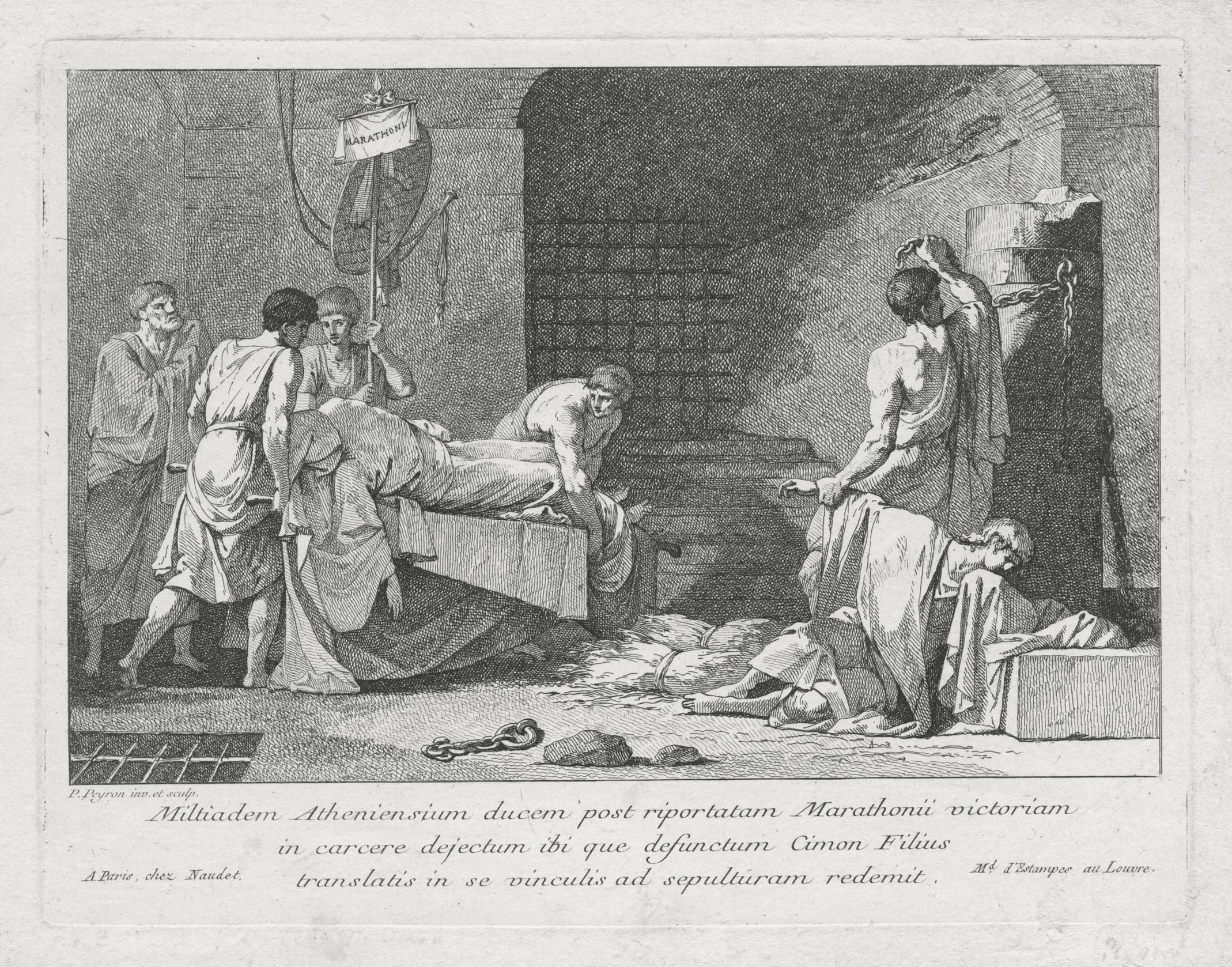 The funeral of Miltiade