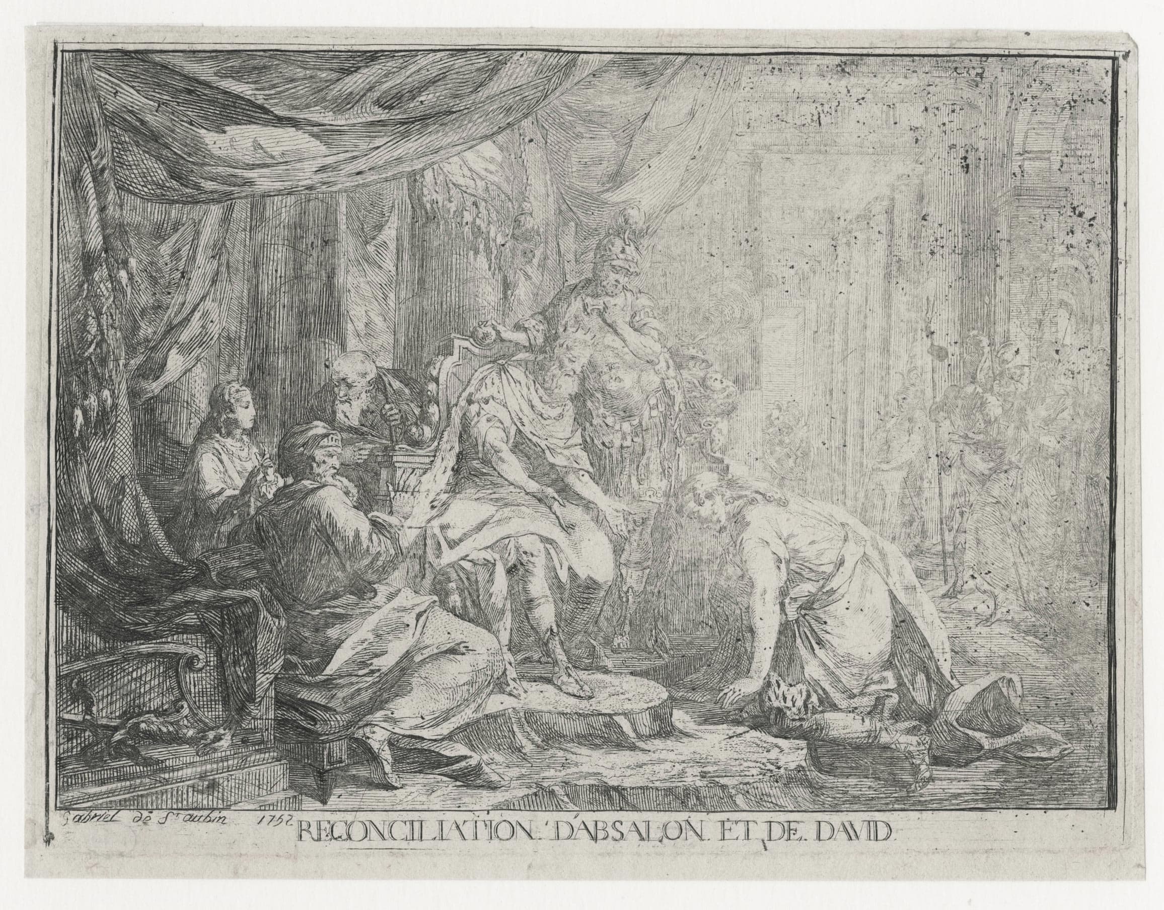 Réconciliation d’Absalon et de David