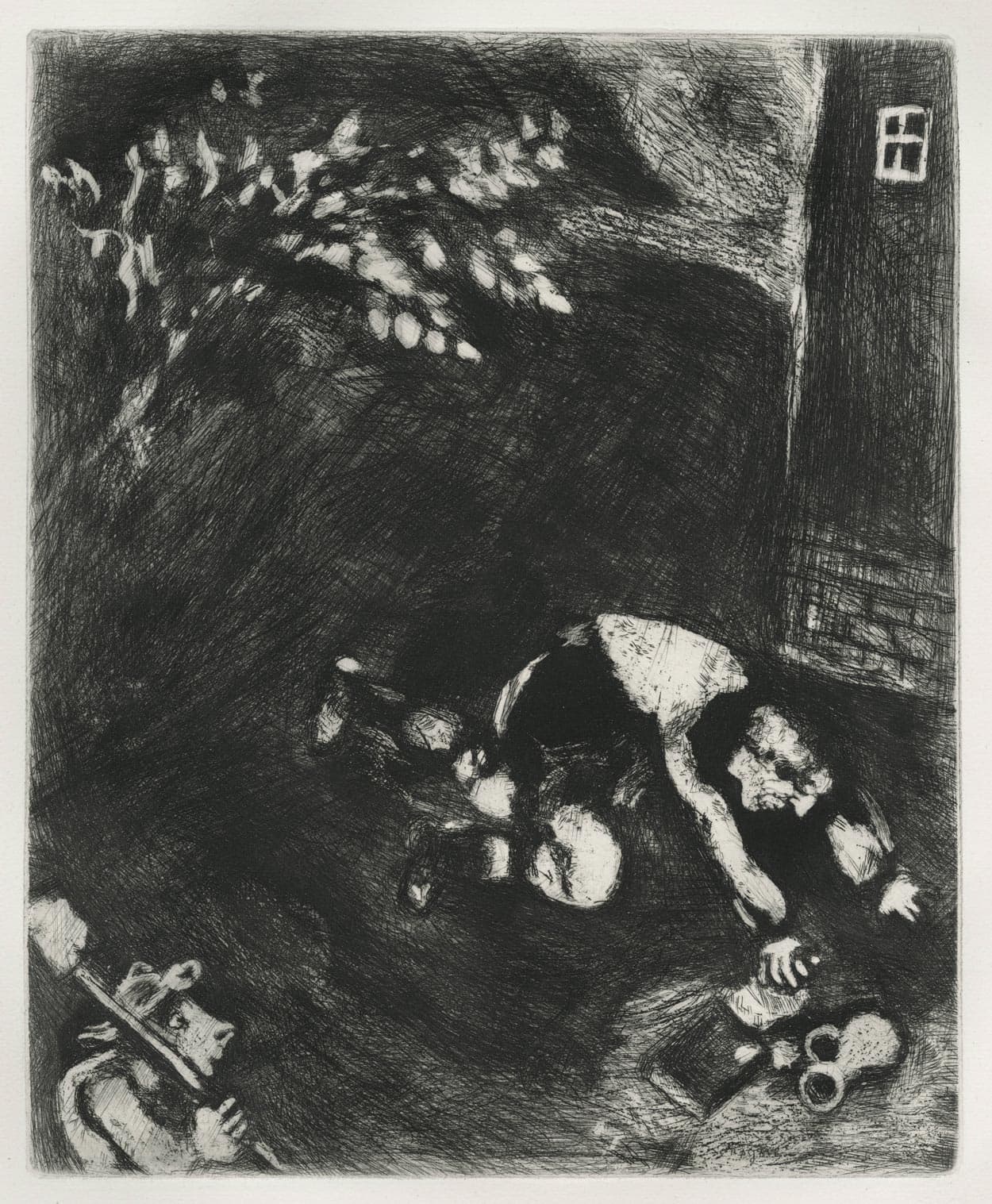 The miser who has lost his treasure