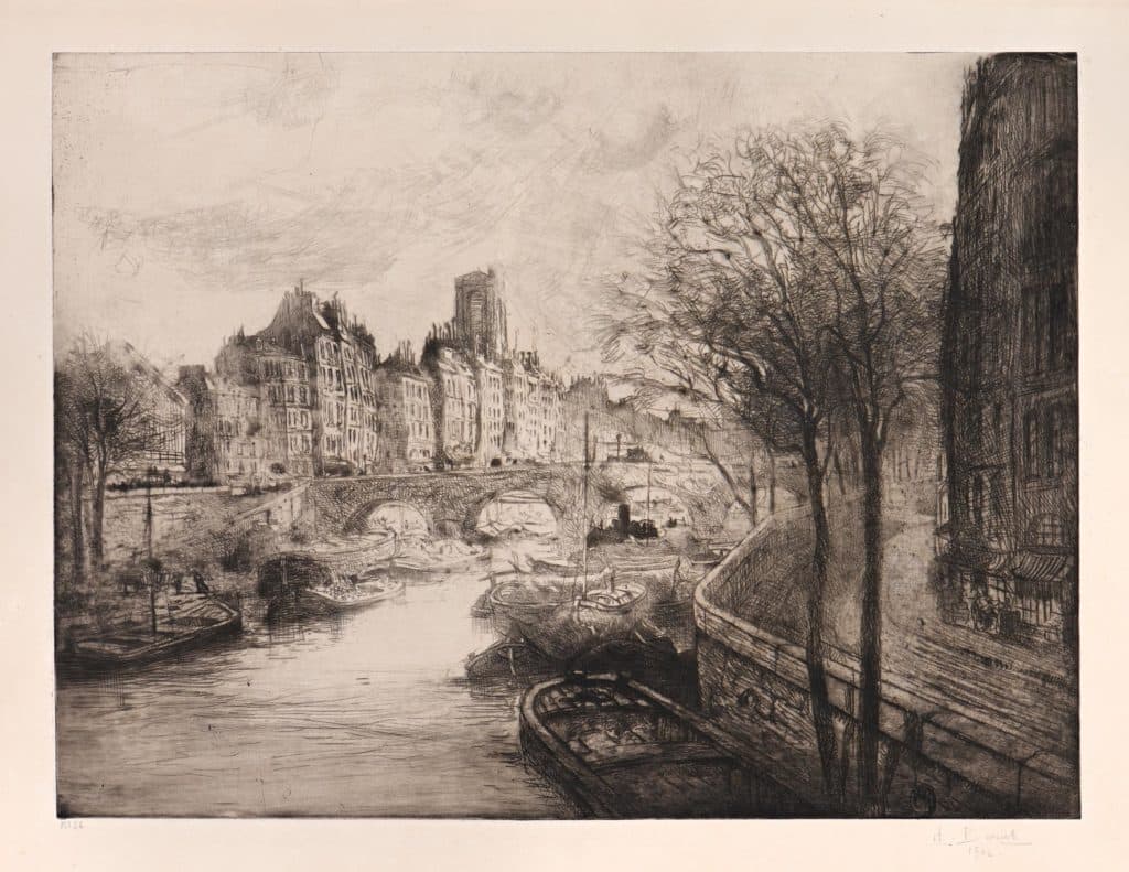 Brouet – Le pont Marie (Paris)