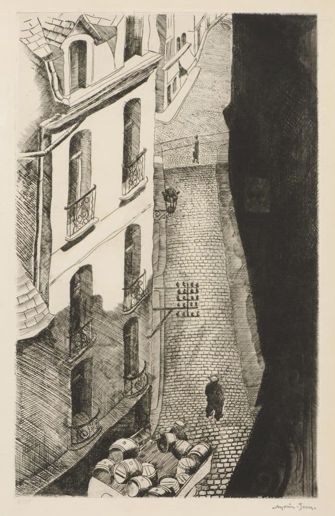 Morin-Jean – La rue de Briard à Nantes