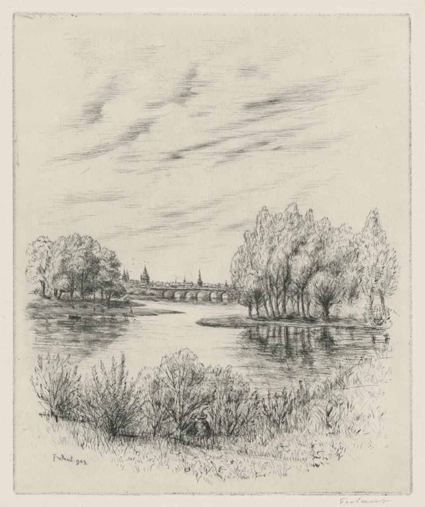 Frélaut – Le pont de Tours