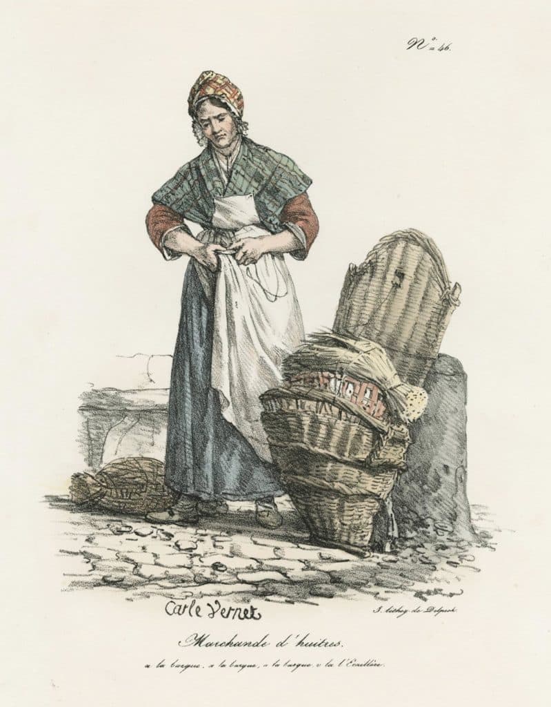 Vernet – Marchande d’huîtres