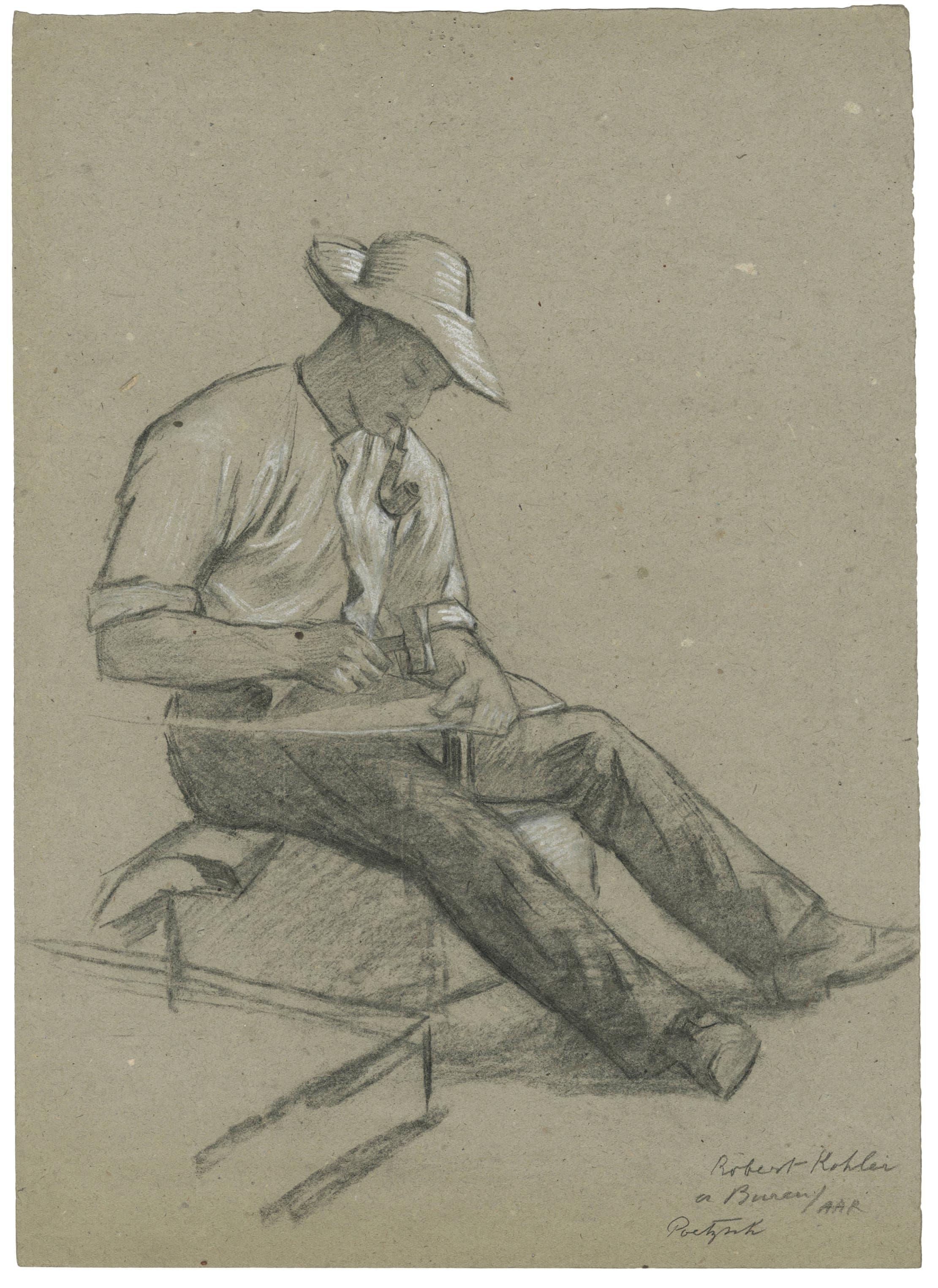 Portrait de Robert-Kohler (?)