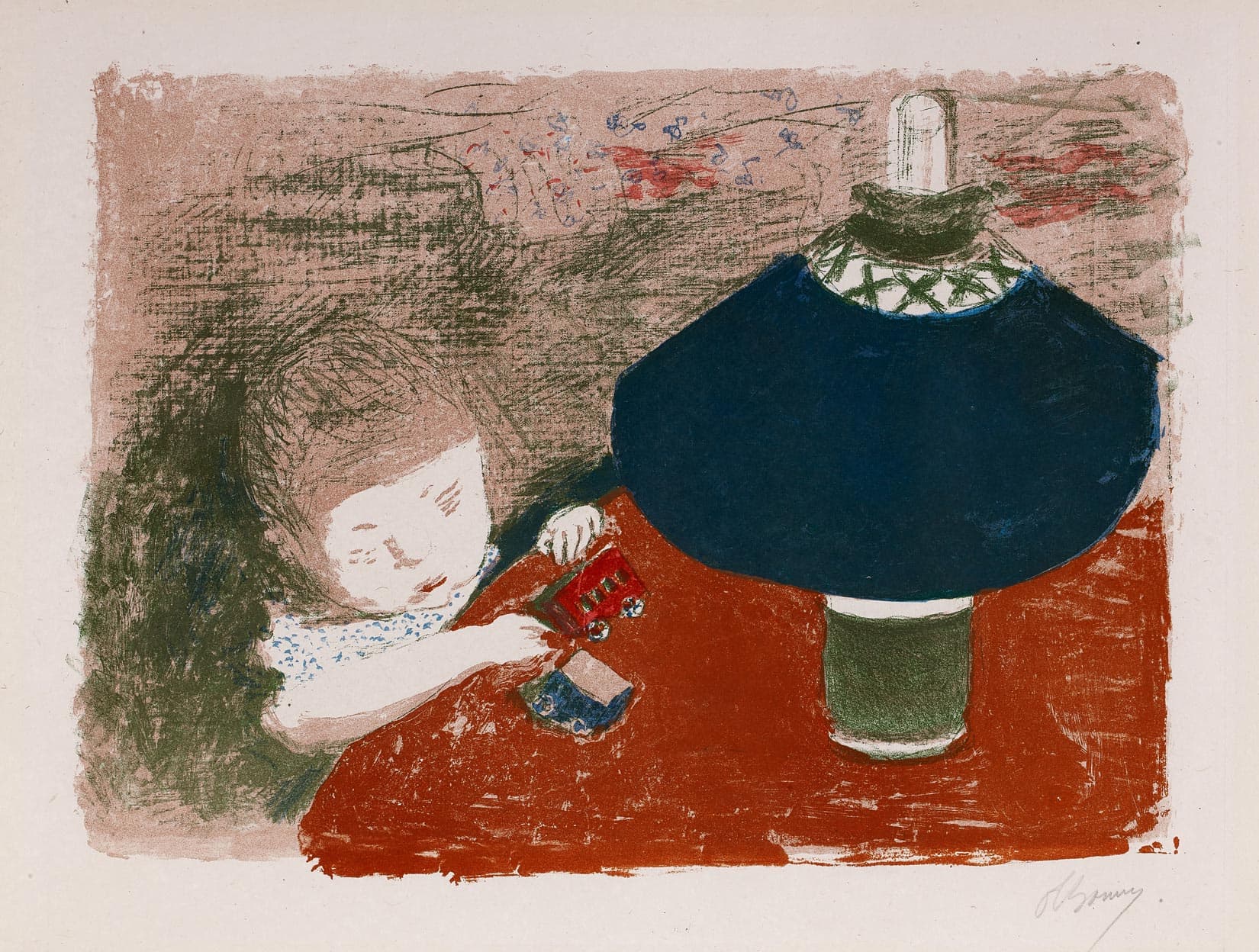 The Child with the Lamp