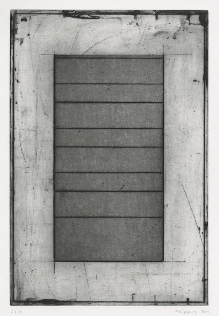 Allirand – Sans titre (composition en noir et gris)