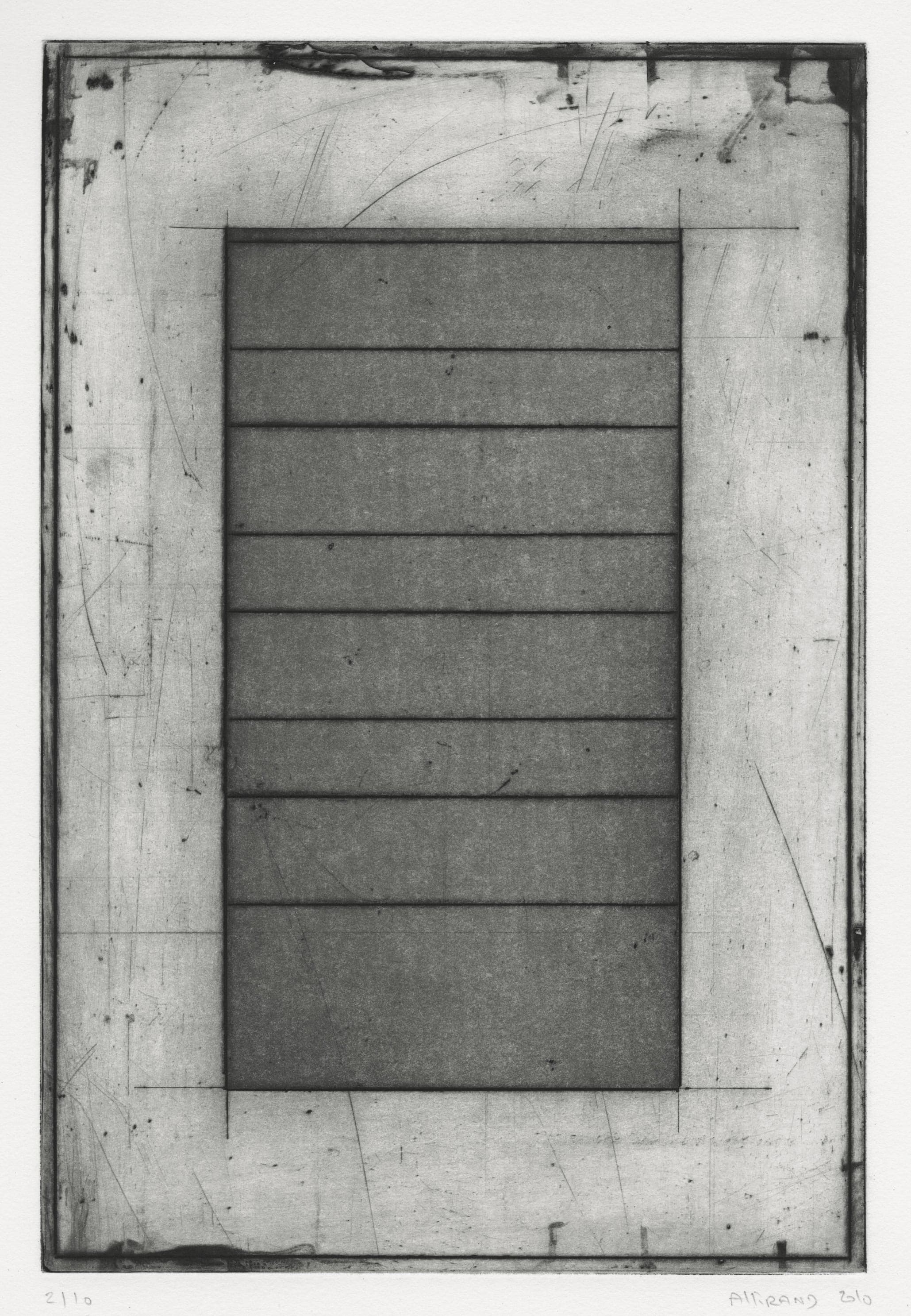 Sans titre (composition en noir et gris)