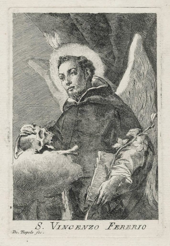 Tiepolo (Gian Domenico) – Saint Vincent Ferrier