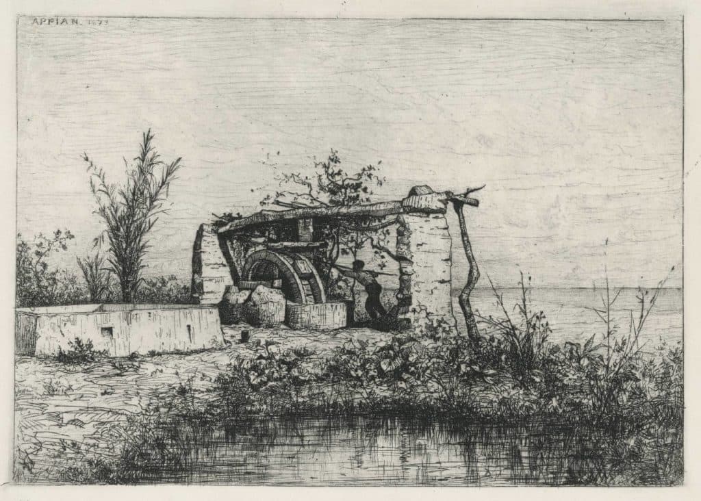 Appian – Une Noria à Bordiquier (Italie)