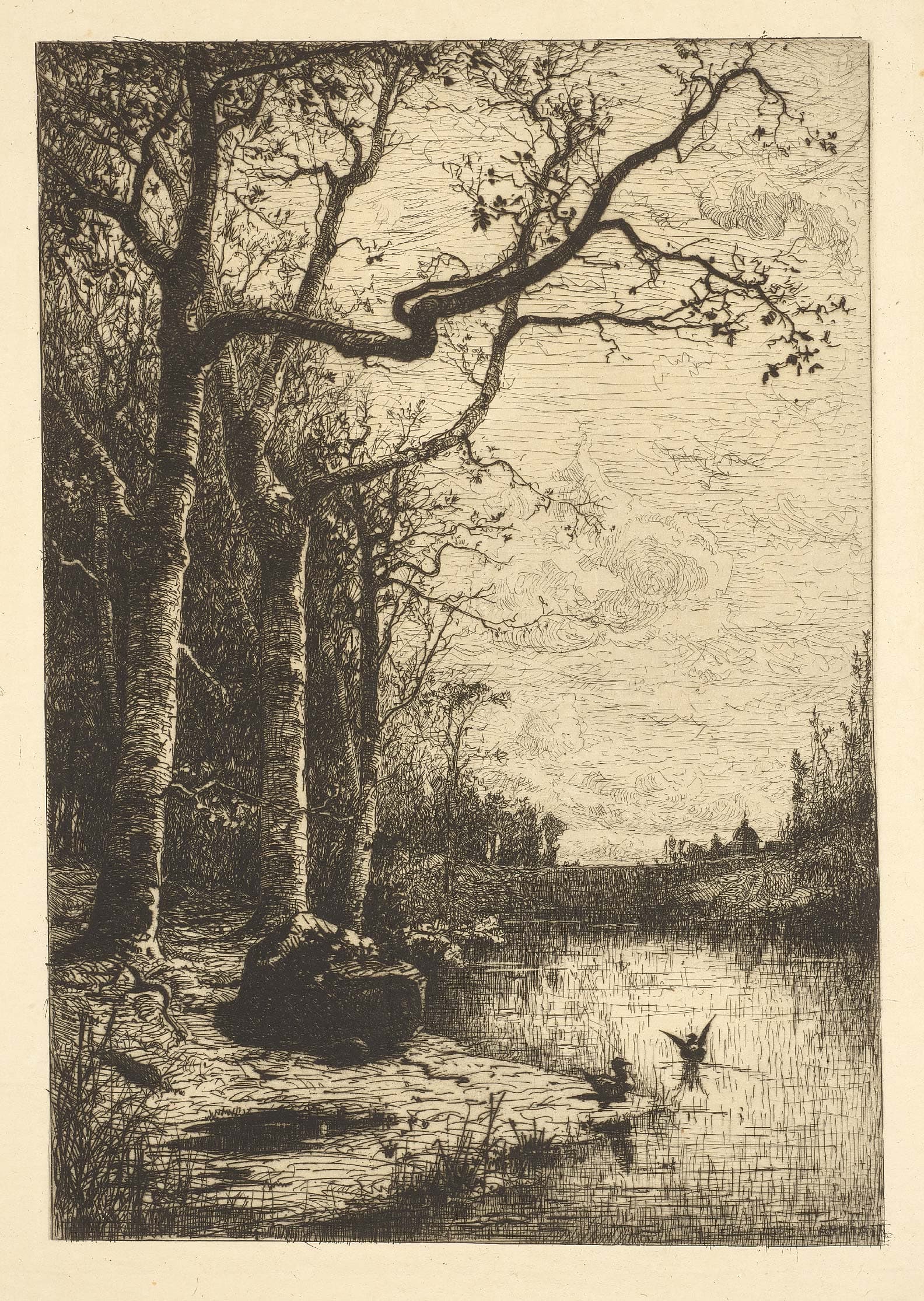 APPIAN Adolphe — Swamp at Burbanche