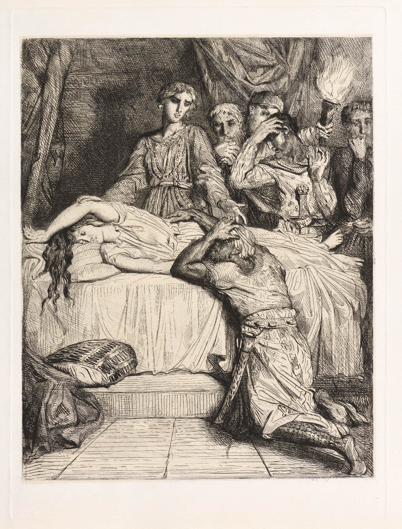 Oui, renverse-toi sur le lit et rugis de désespoir…