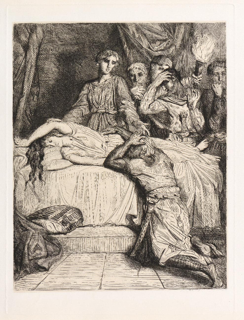 Oui, renverse-toi sur le lit et rugis de désespoir…