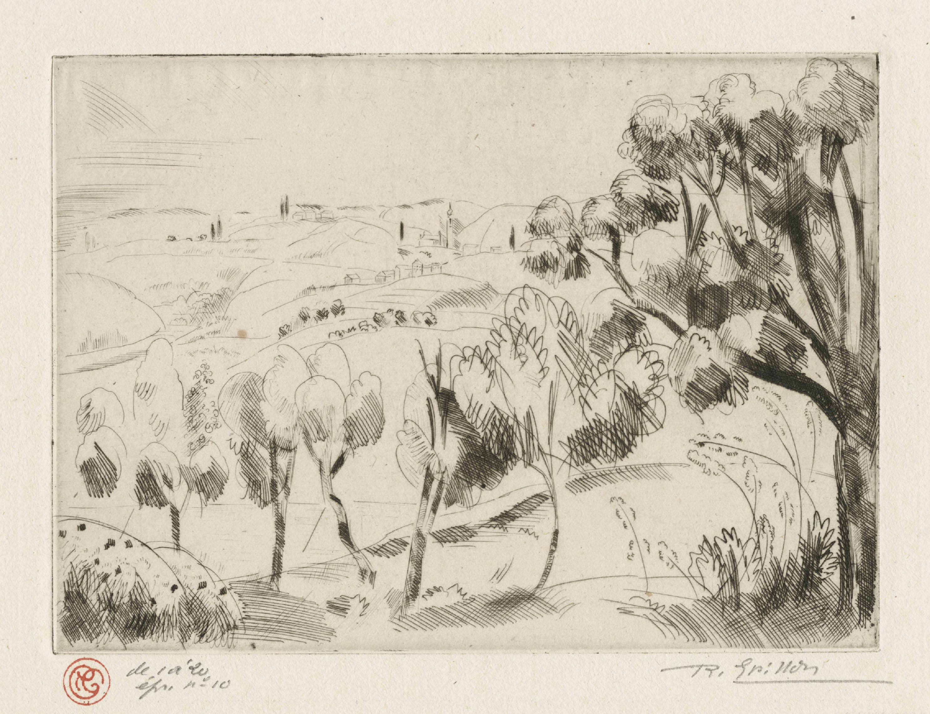 Huge rolling landscape