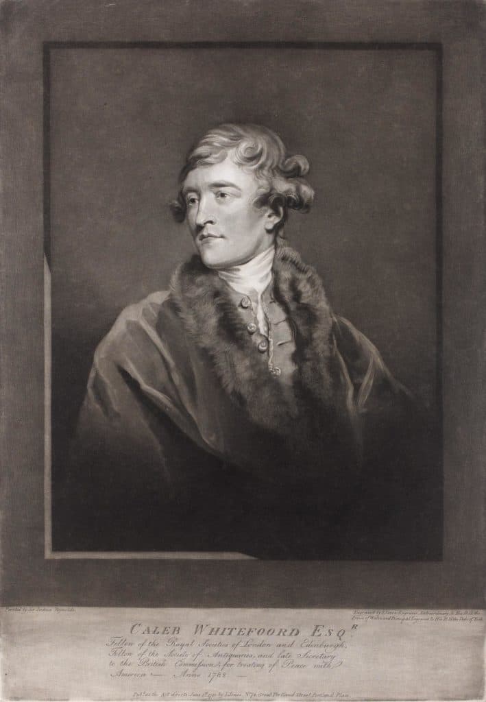 Jones – Caleb Whitefoord, Secretary of the British Commission for treating of peace with America