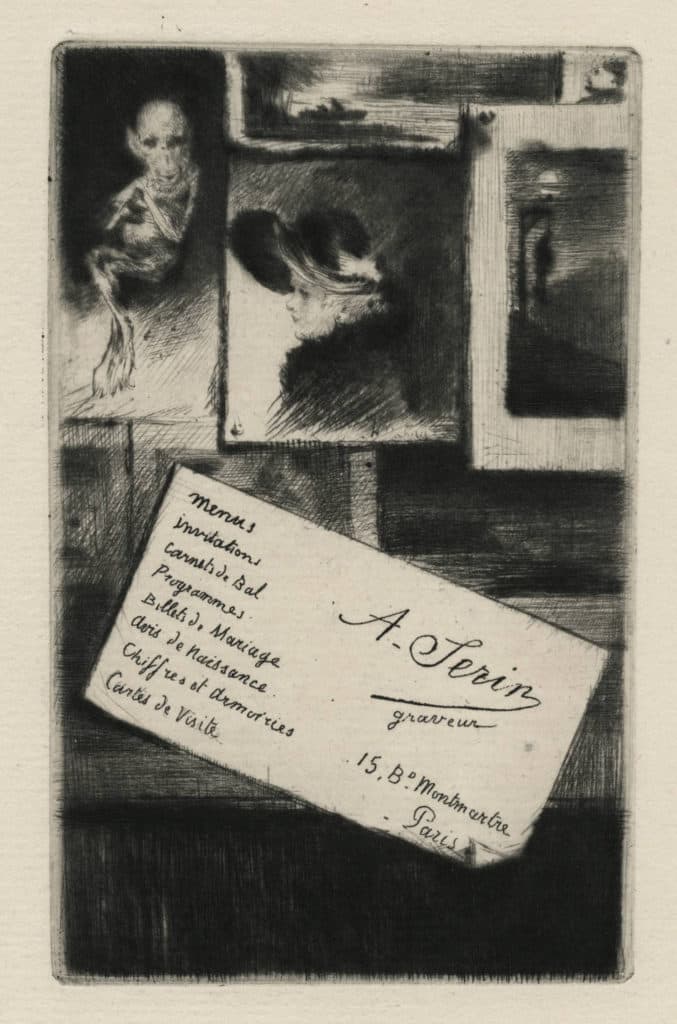 Somm – Carte adresse de A. Guinchard et F. Fourniret, emballeurs