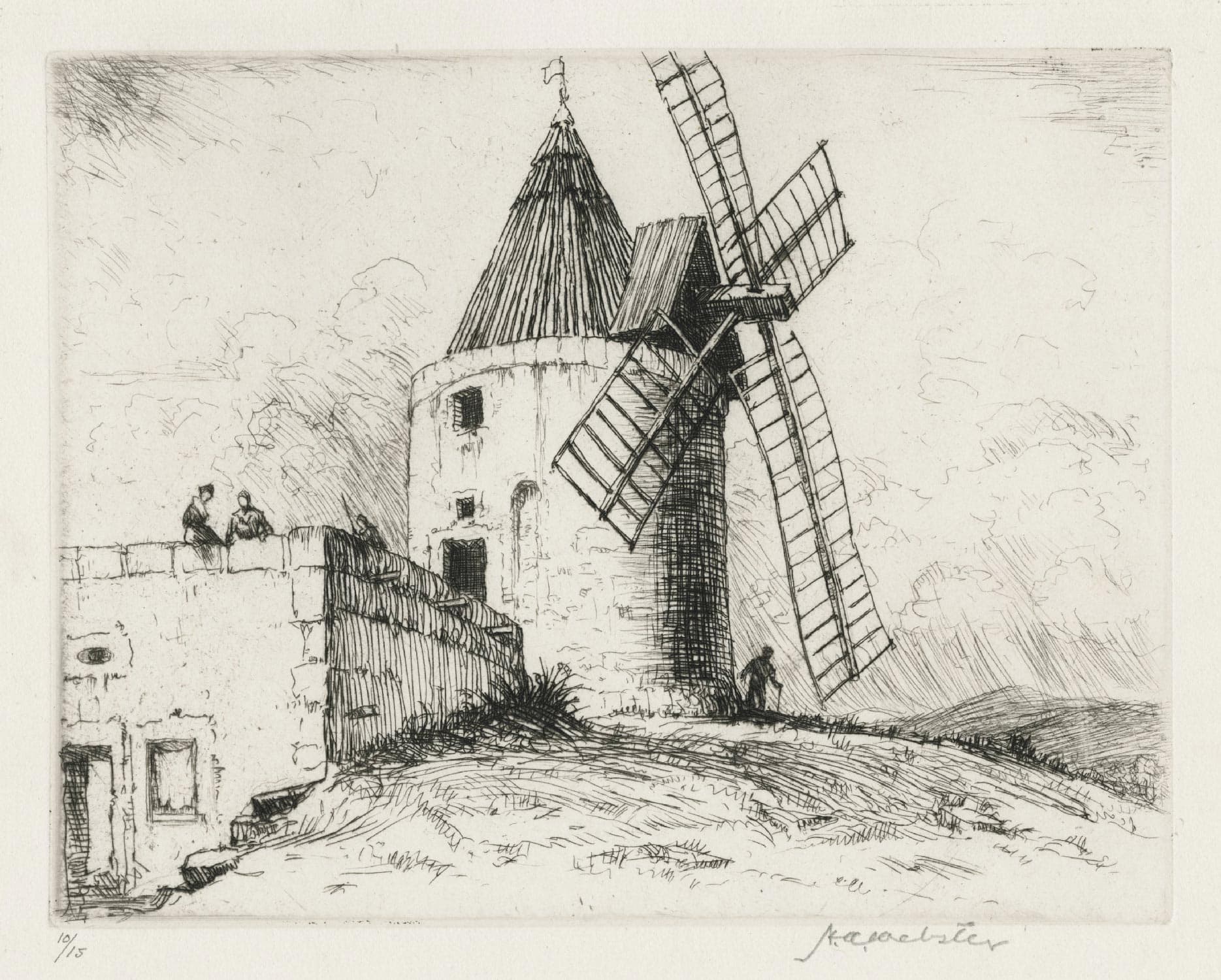Alphonse Daudet's mill, Fontevieille