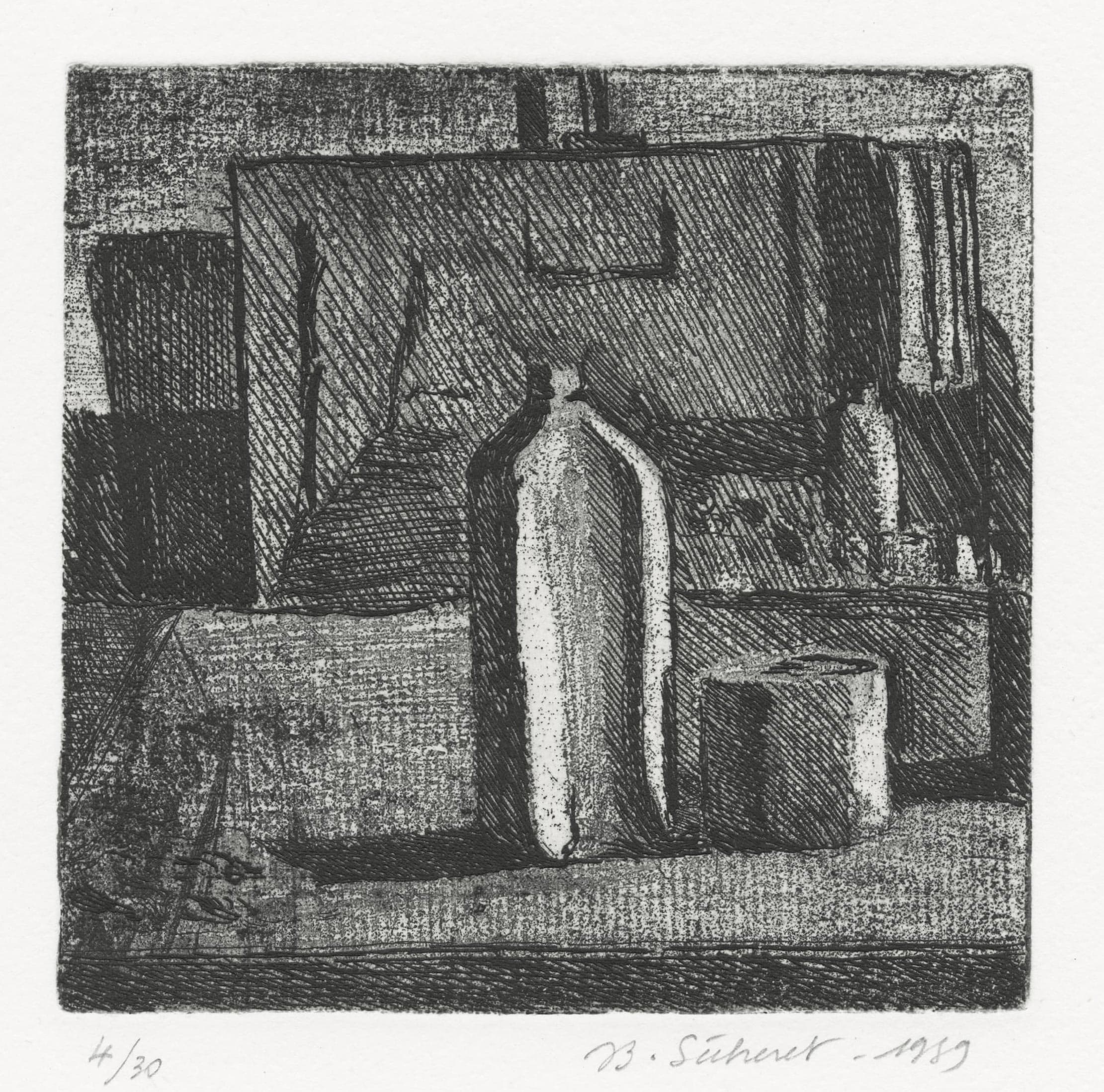 Nature morte devant un chevalet