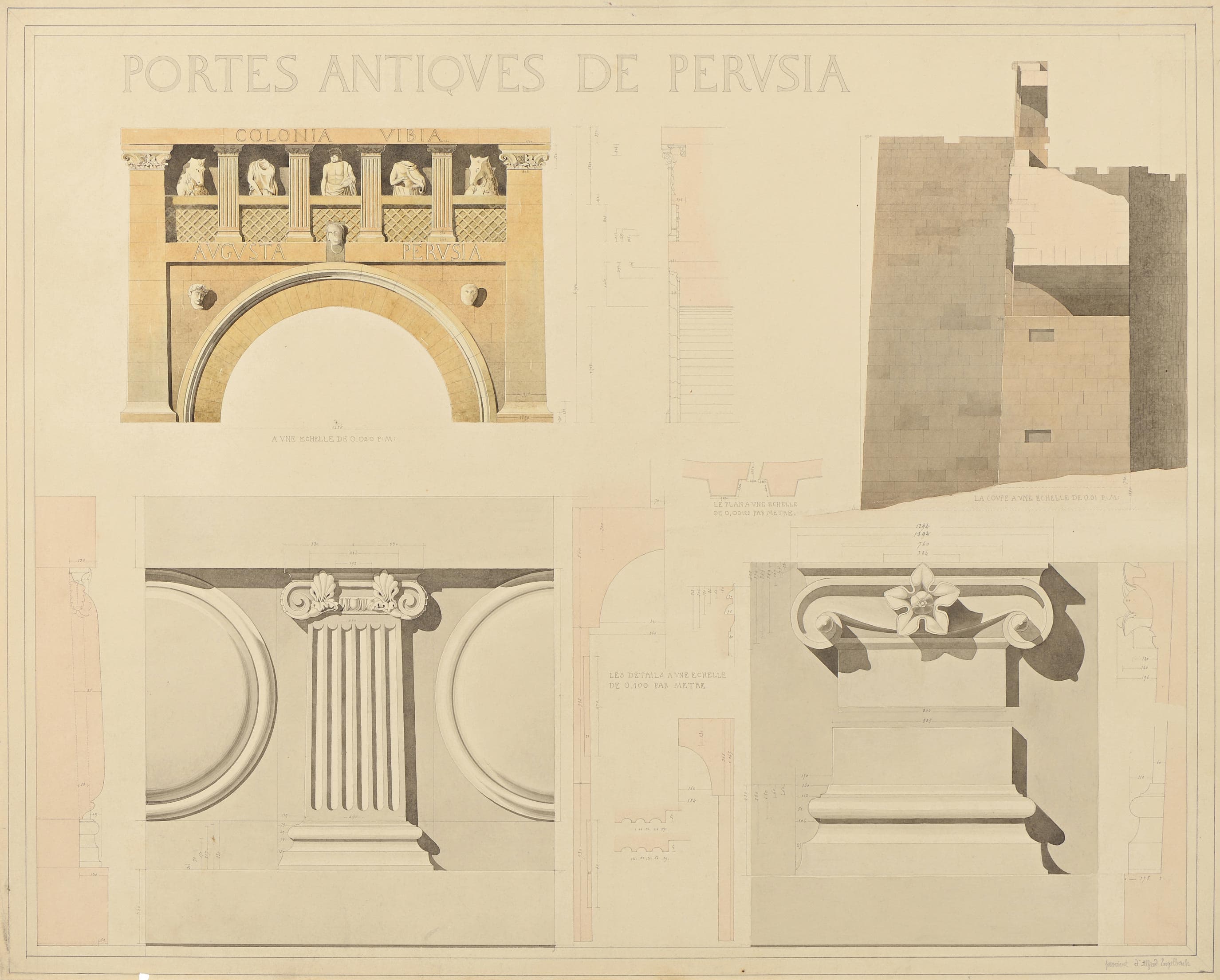 Portes antiques de Pérouse