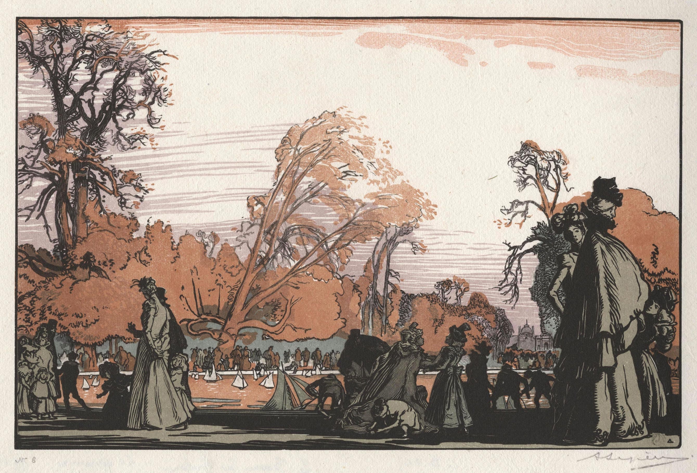 Le bassin des Tuileries