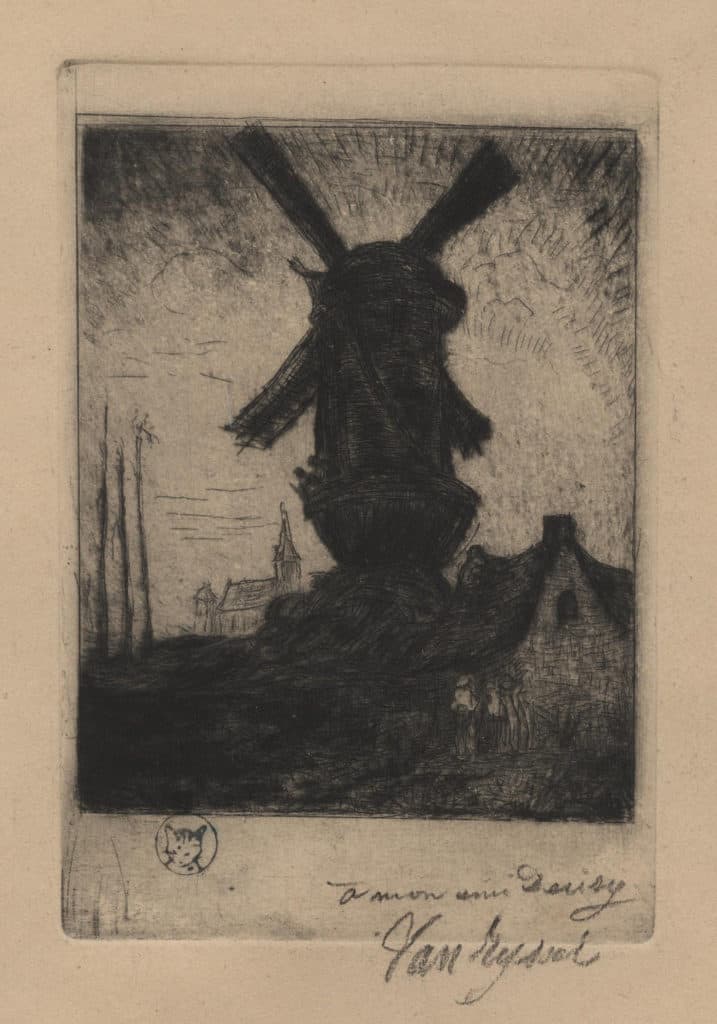 Van Ryssel – Moulin du Nord. Vallée de la Creuse