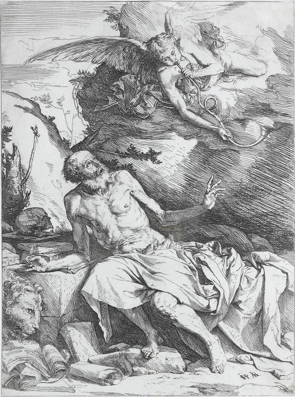 Saint Jérôme entendant la trompette du Jugement Dernier