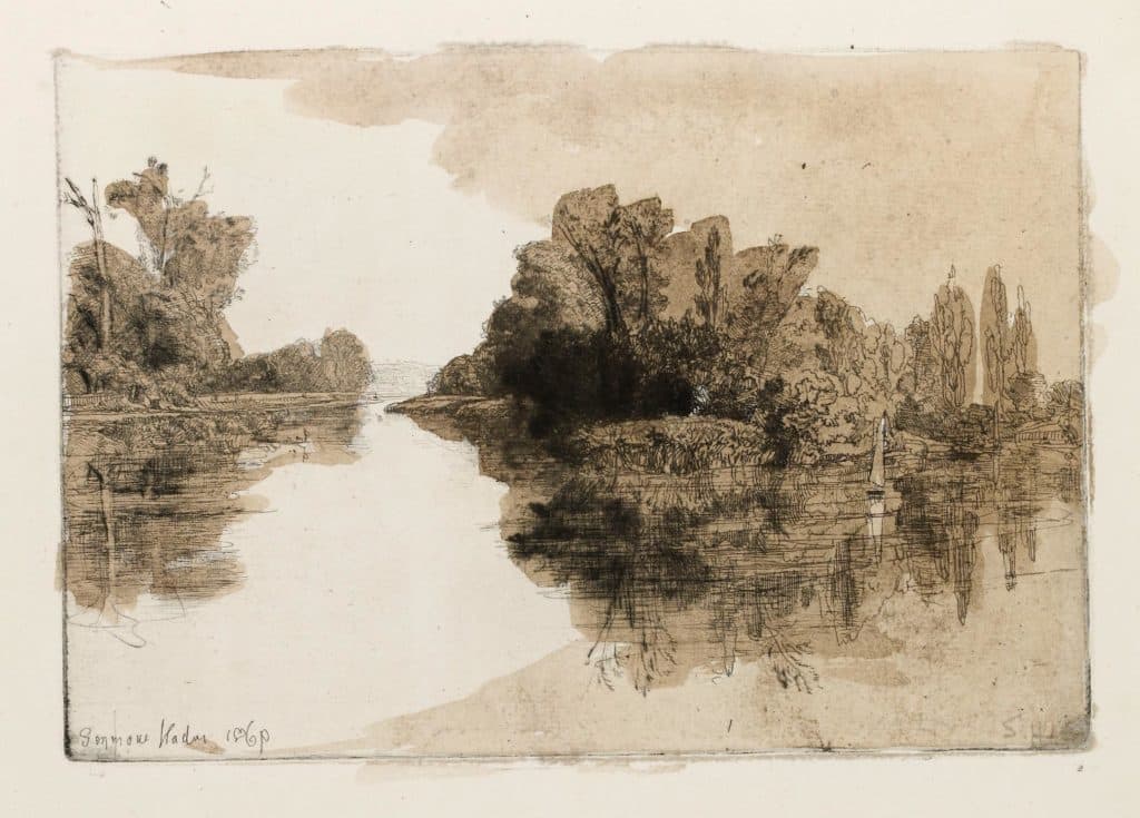 Haden – The Island opposite Boyle’s Farm