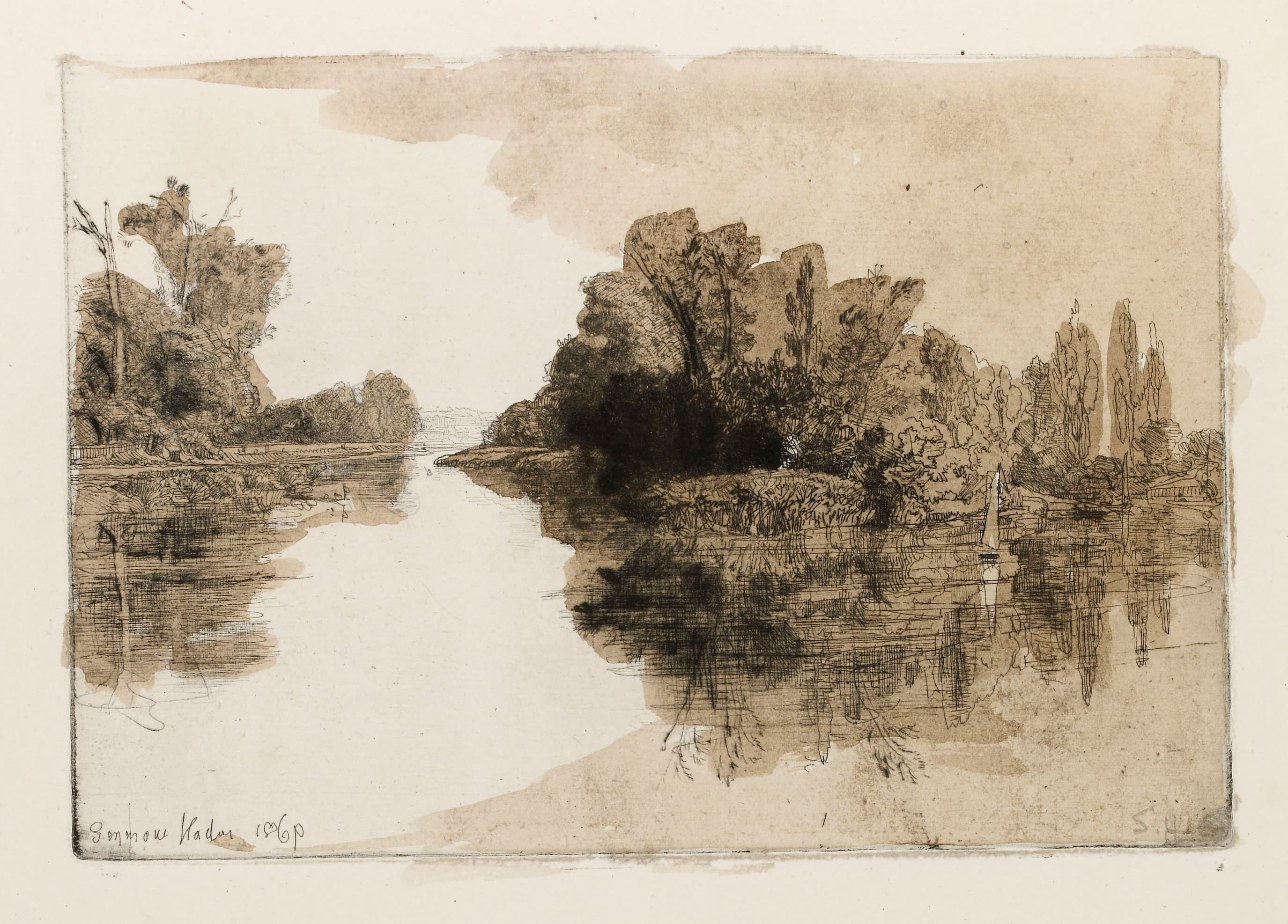 The Island opposite Boyle’s Farm